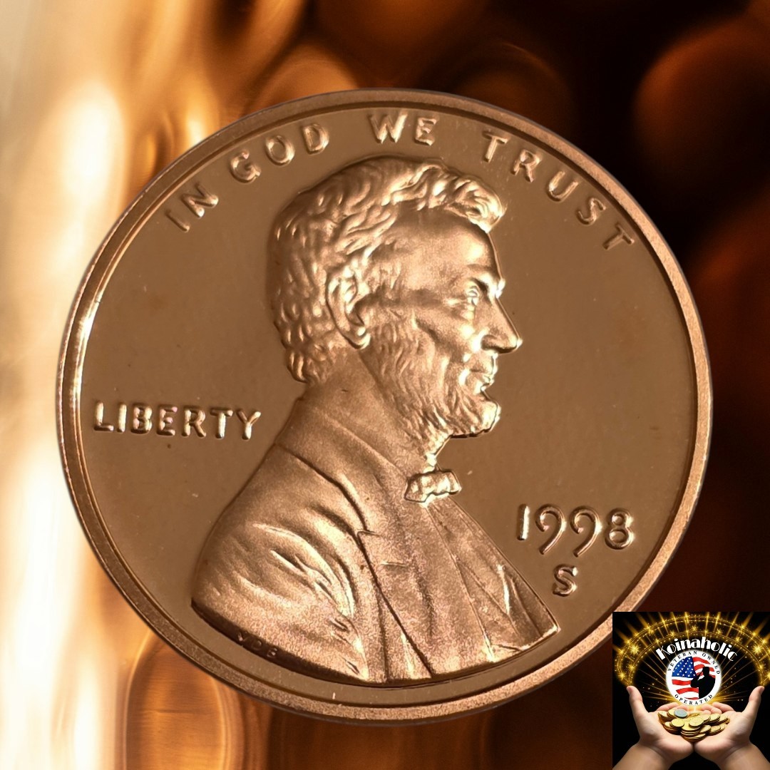 1998 S Proof Lincoln Memorial Penny 1c From Proof Set + BONUS Fast Ship 🚢 🔥 1998 S Proof Lincoln Memorial Penny 1c From Proof Set + BONUS Fast Ship 🚢 🔥