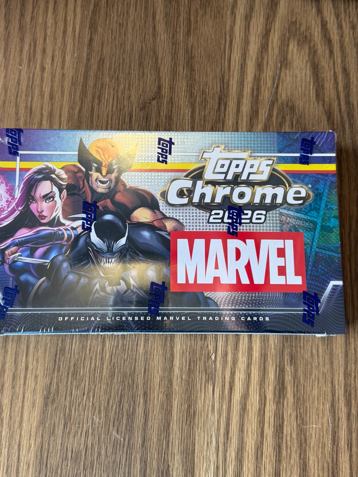 2026 Topps Chrome Marvel Comics Hobby Box NEW SEALED
