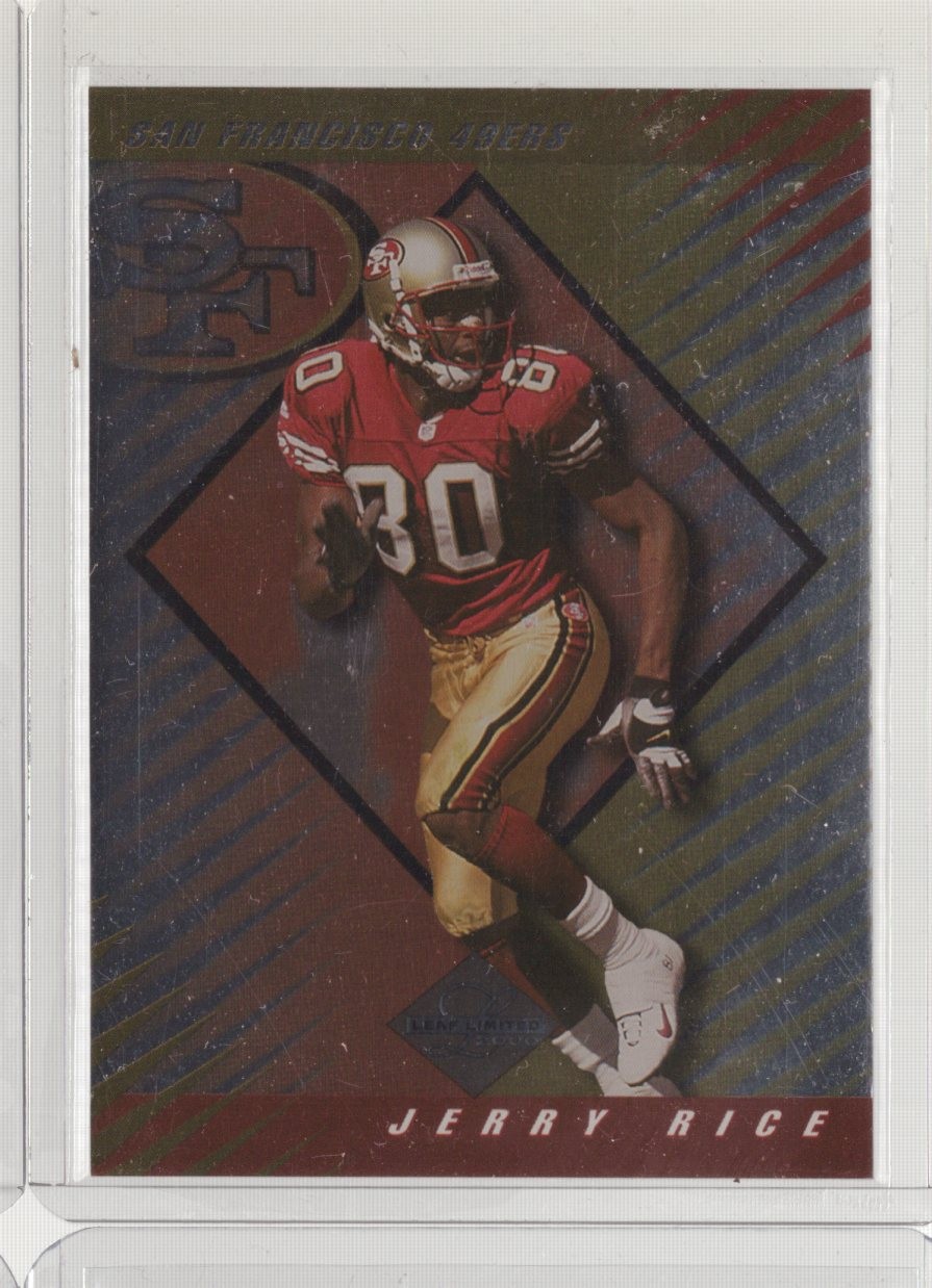 2000 Leaf Limited #190 Jerry Rice #/2000 A909