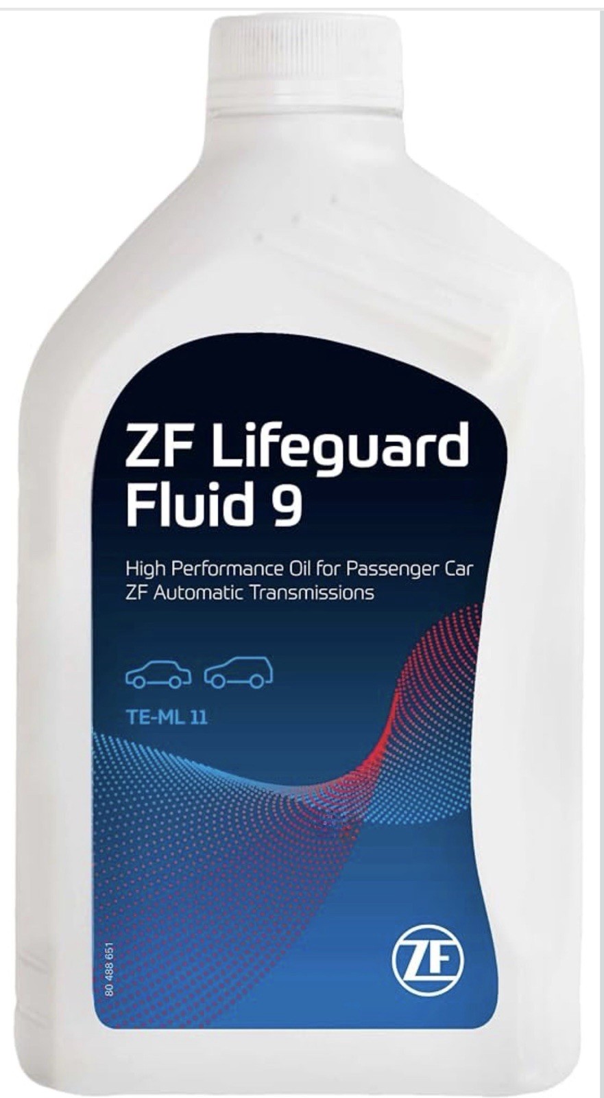 ZF LifeguardFluid 9 Automatic Transmission Fluid ATF 1L AA01.500.001