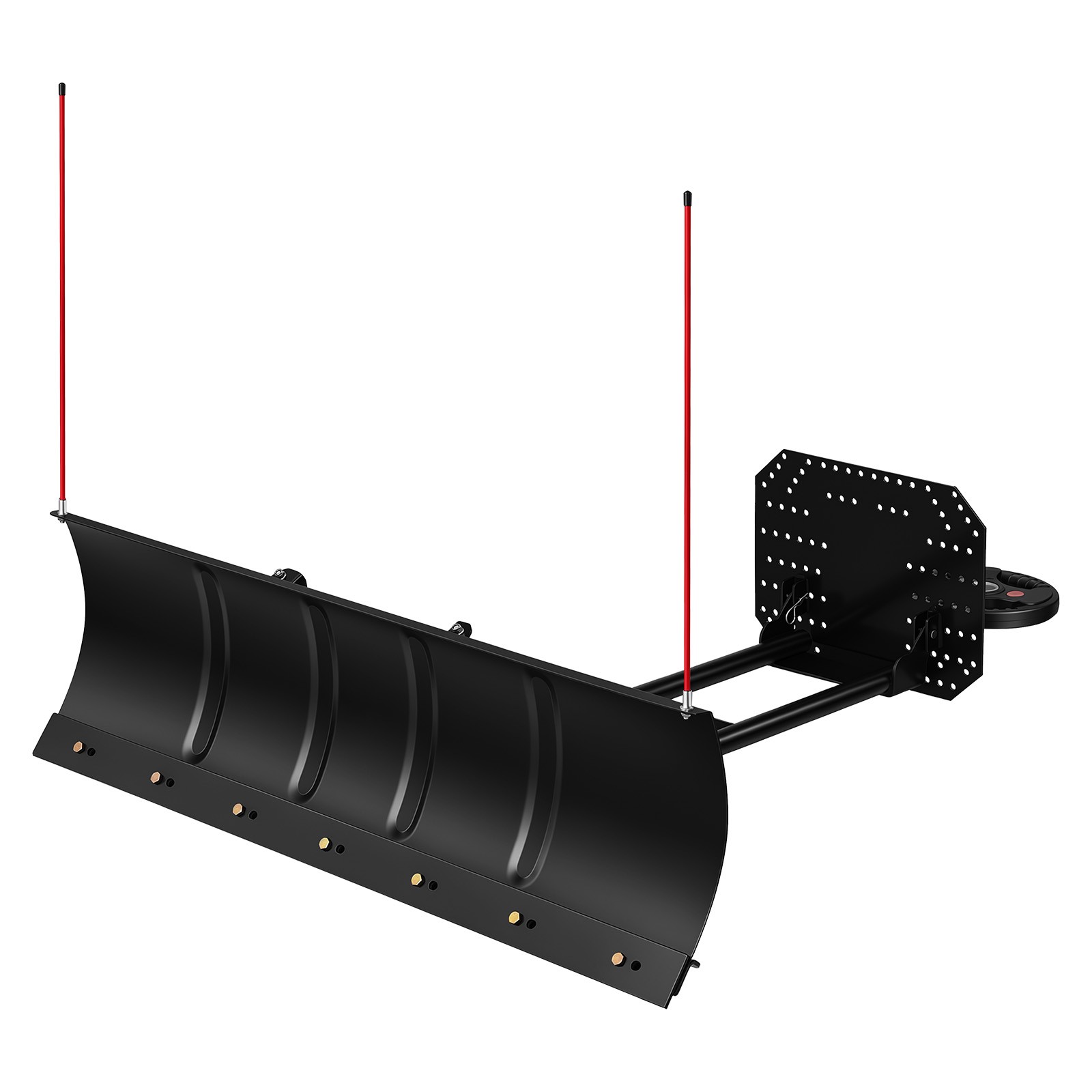 Uimoso 48 inch Snow Plow Blade Kit ATV UTV Universal Attachment for Snow Removal