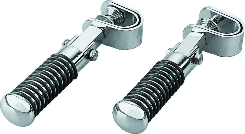 BikeMaster Aluminum Footpegs O-Ring Fold 7/8-1in Handlebar Pair 171200