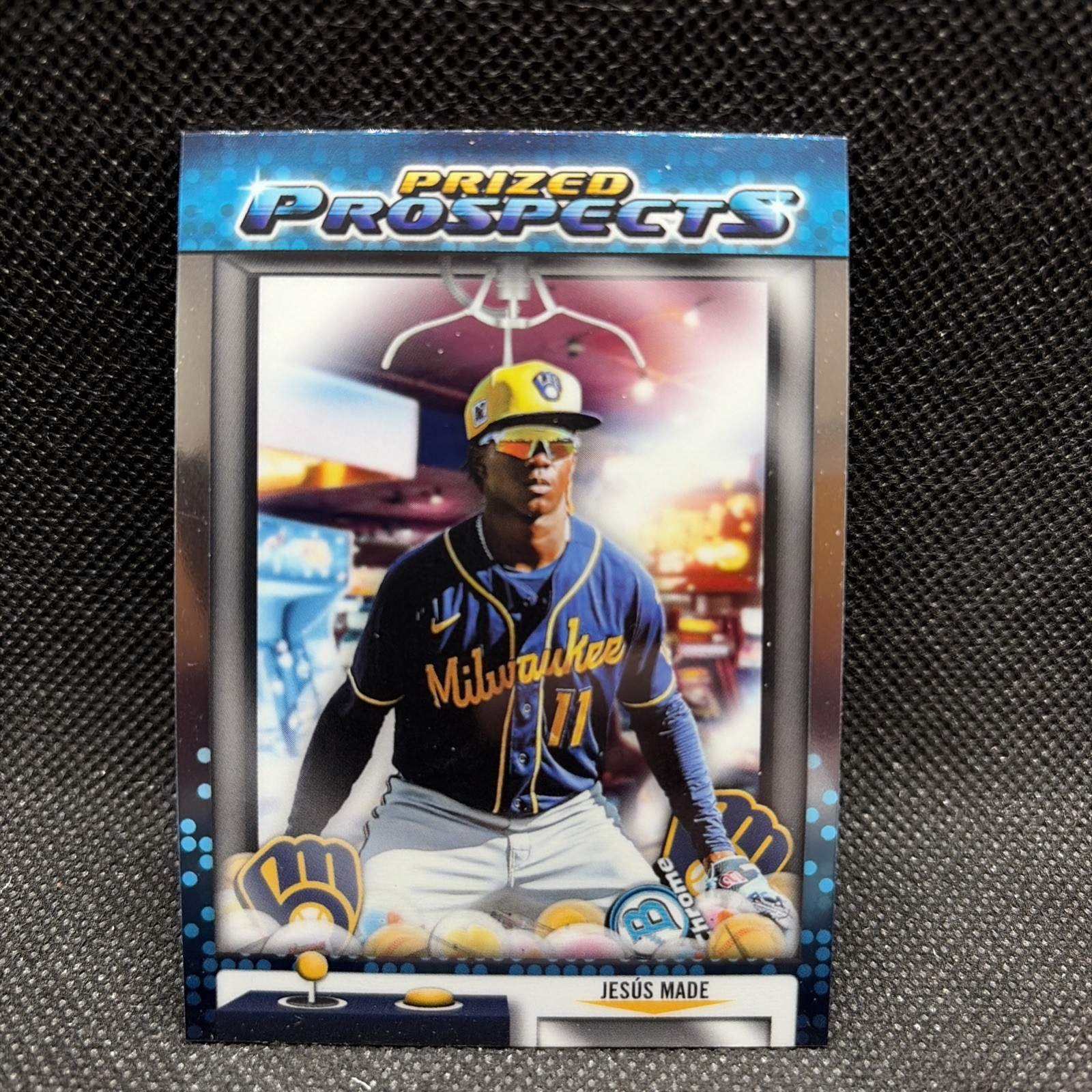 Topps 2025 Bowman Draft Prized Prospects Jesus Made Brewers #PP-16