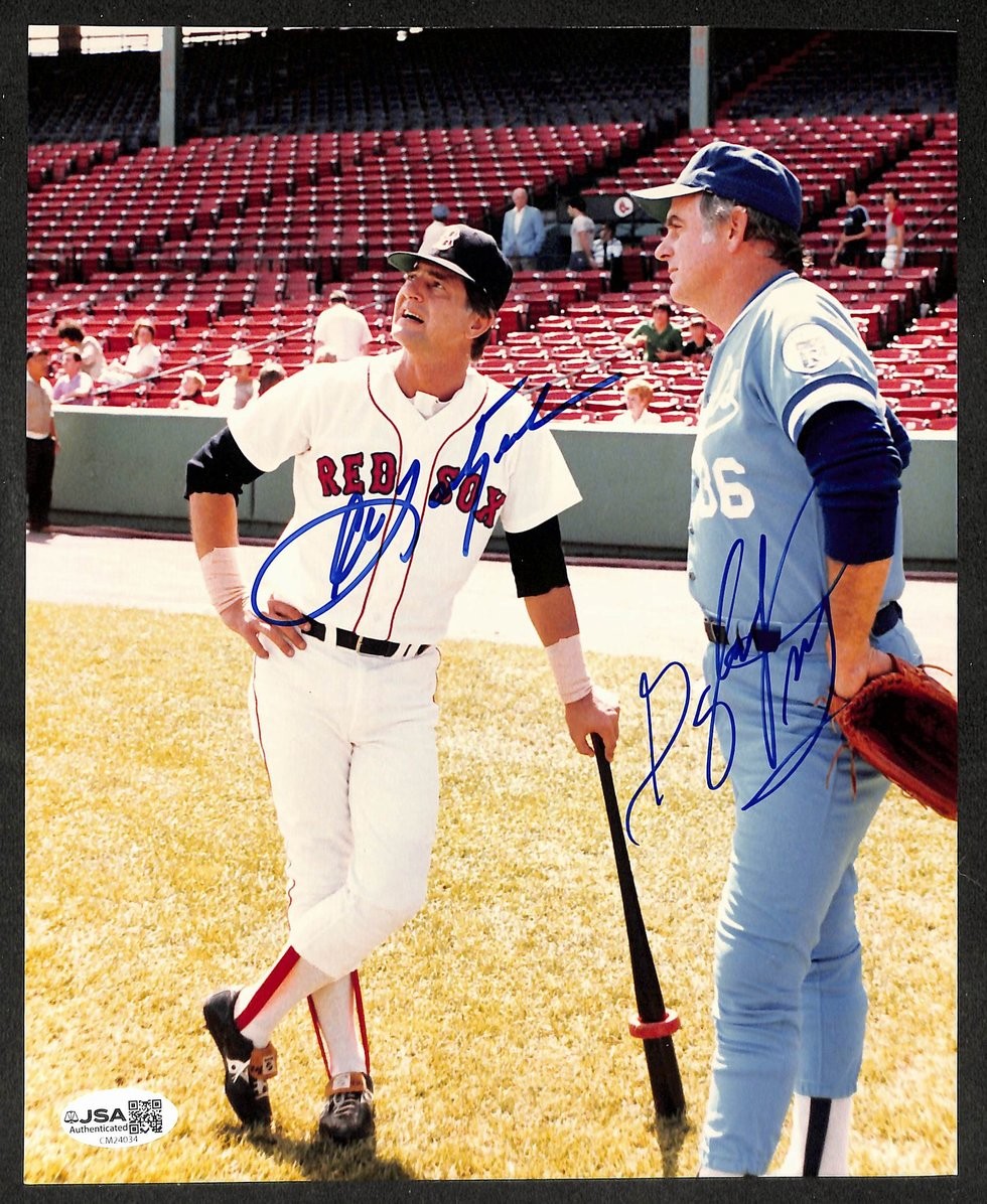 Carl Yastrzemski & Gaylord Perry HOF Autographed/Signed 8x10 Photo JSA 209835 Carl Yastrzemski & Gaylord Perry HOF Autographed/Signed 8x10 Photo JSA 209835