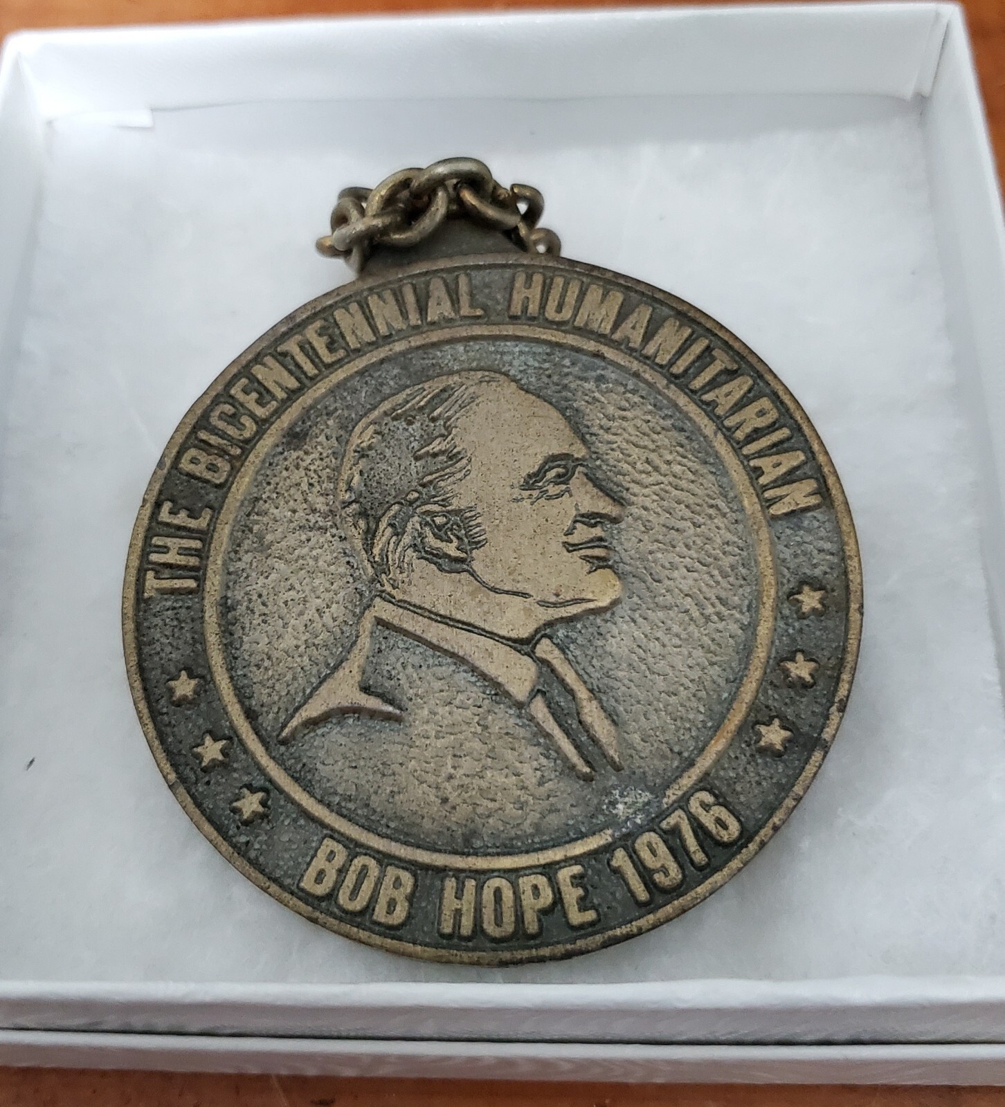 Bob Hope 1976 The Bicentennial Humanitarian The Babe Zaharias Invitational Medal