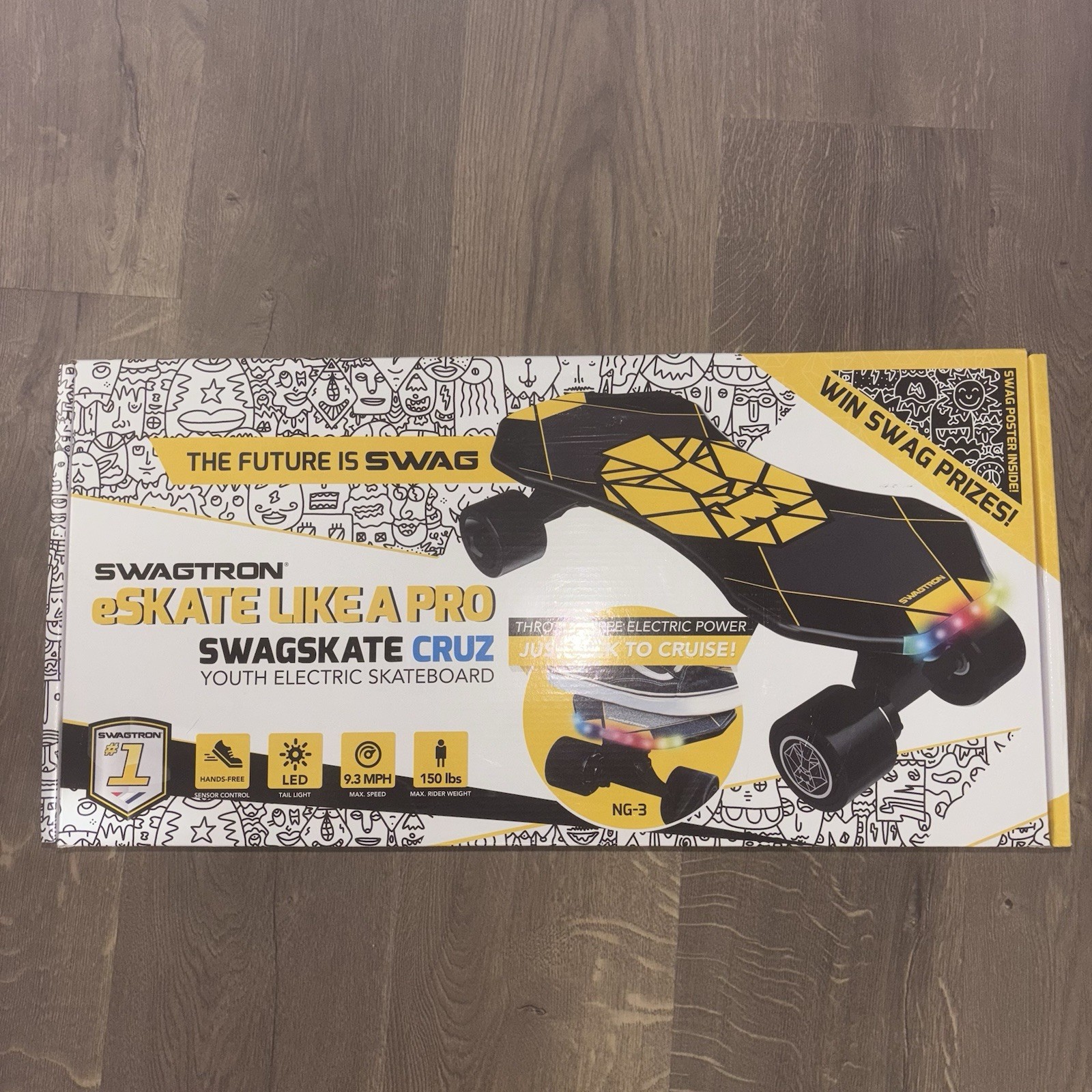 Swagtron Swagskate Cruz Never Used