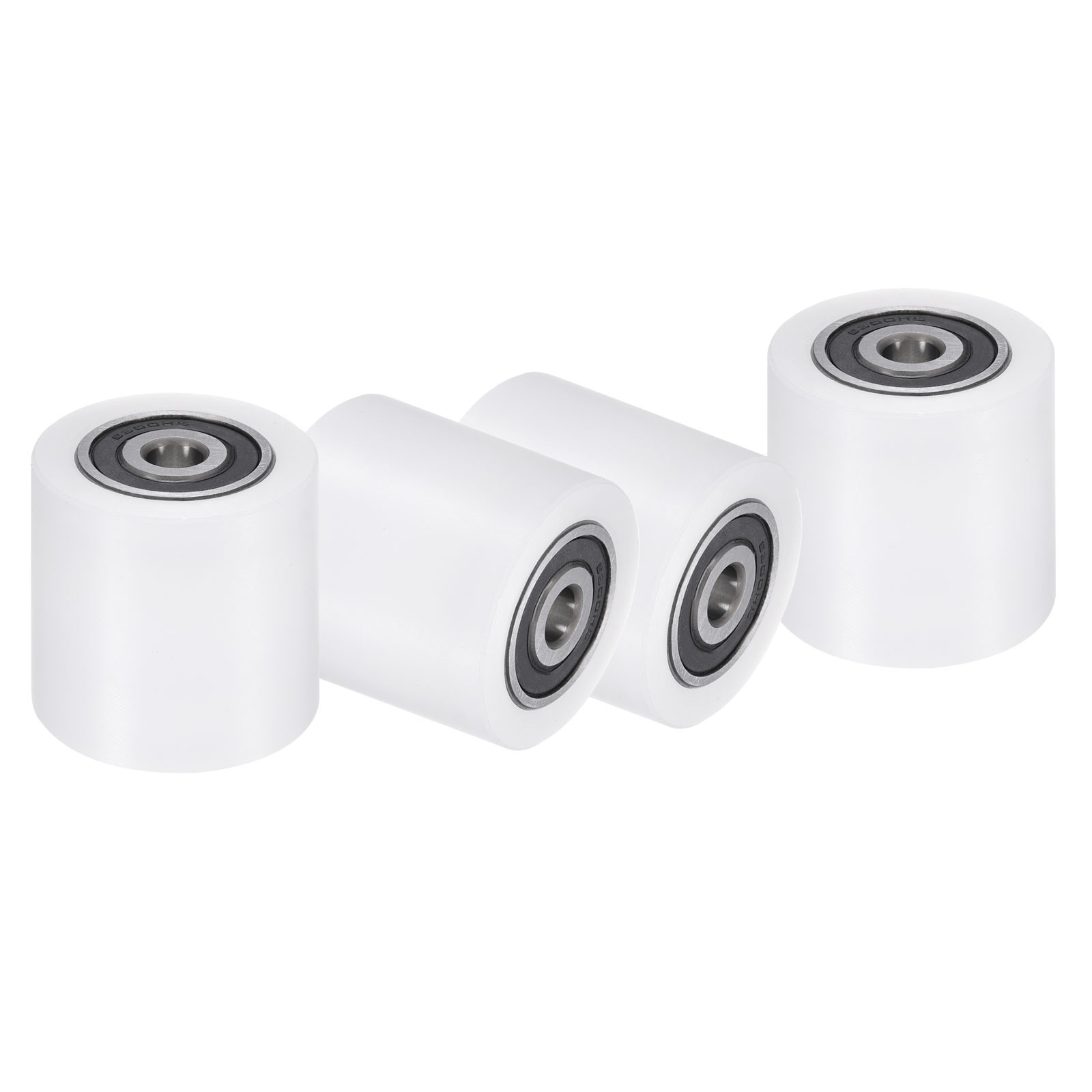 4Pcs Nylon Roller Wheel with Bearings 3/8\