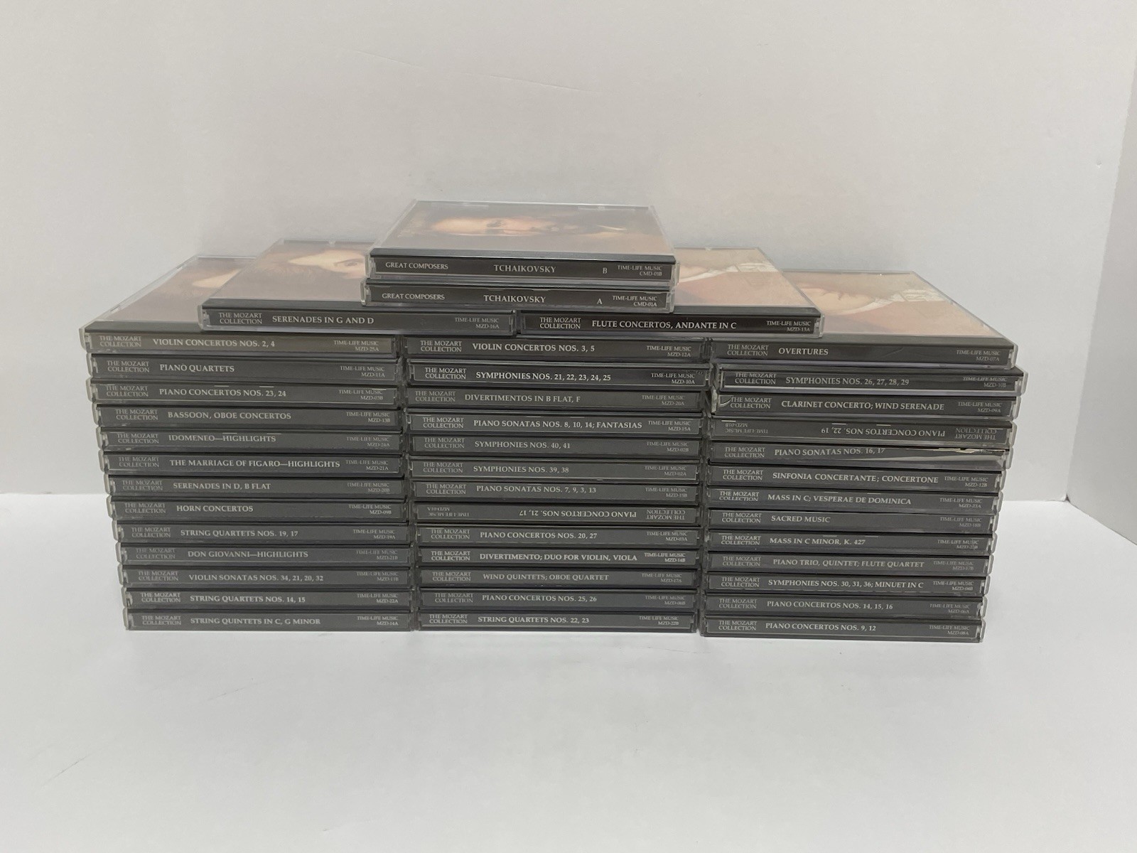 Time Life Mozart Collection Classical Box Set Volumes Lot of 40 + 2 Tchaikovsky Time Life Mozart Collection Classical Box Set Volumes Lot of 40 + 2 Tchaikovsky