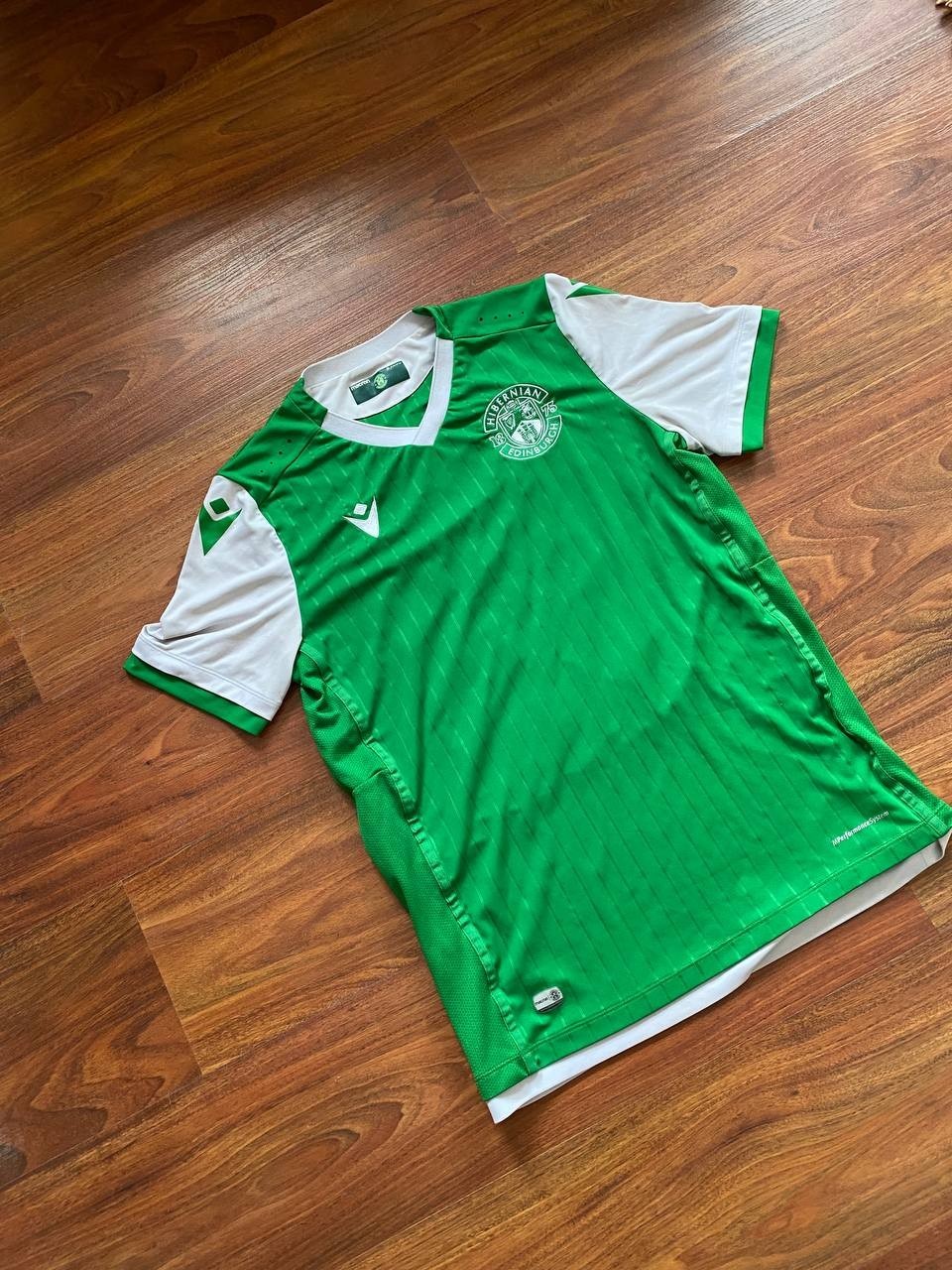 HIBERNIAN 2020 2021 HOME SOCCER JERSEY FOOTBALL SHIRT MACRON SCOTLAND