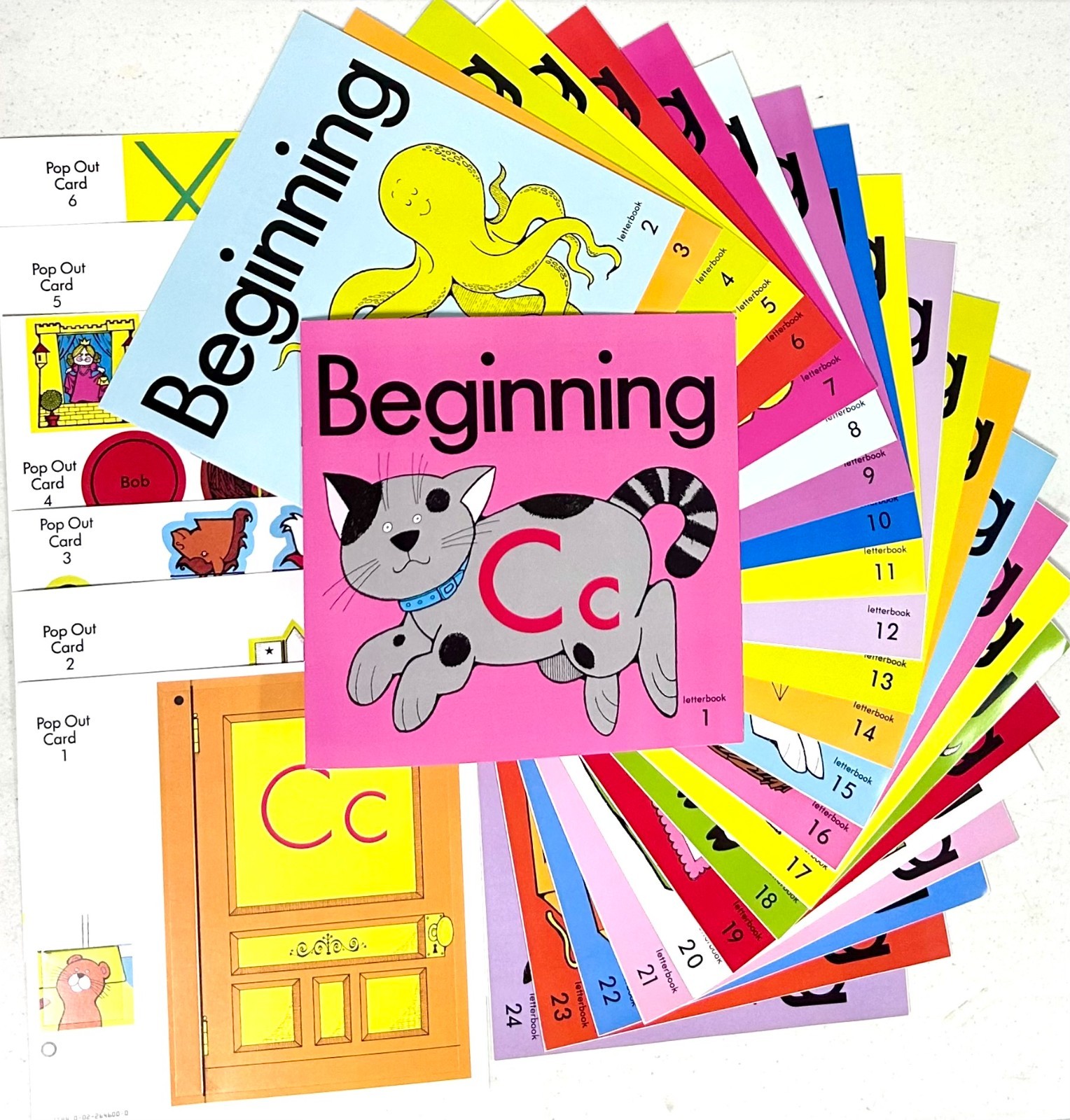Beginning to Read Write and Listen Pupil Kits 1-2, 24 Books with 6 Pop Out Cards Beginning to Read Write and Listen Pupil Kits 1-2, 24 Books with 6 Pop Out Cards