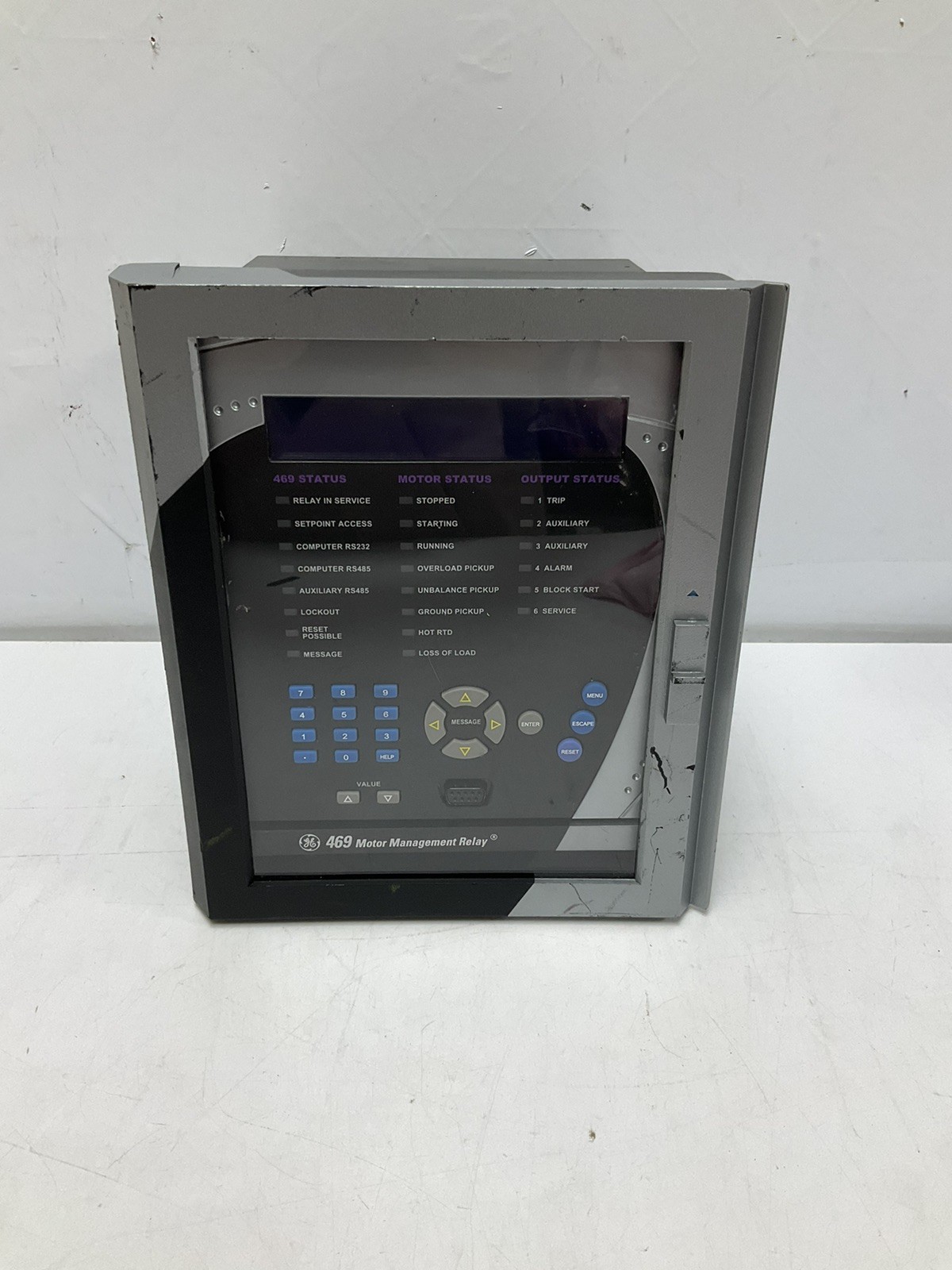 GE MULTILIN 469-P5-HI-A20-E MOTOR MANAGEMENT RELAY 469