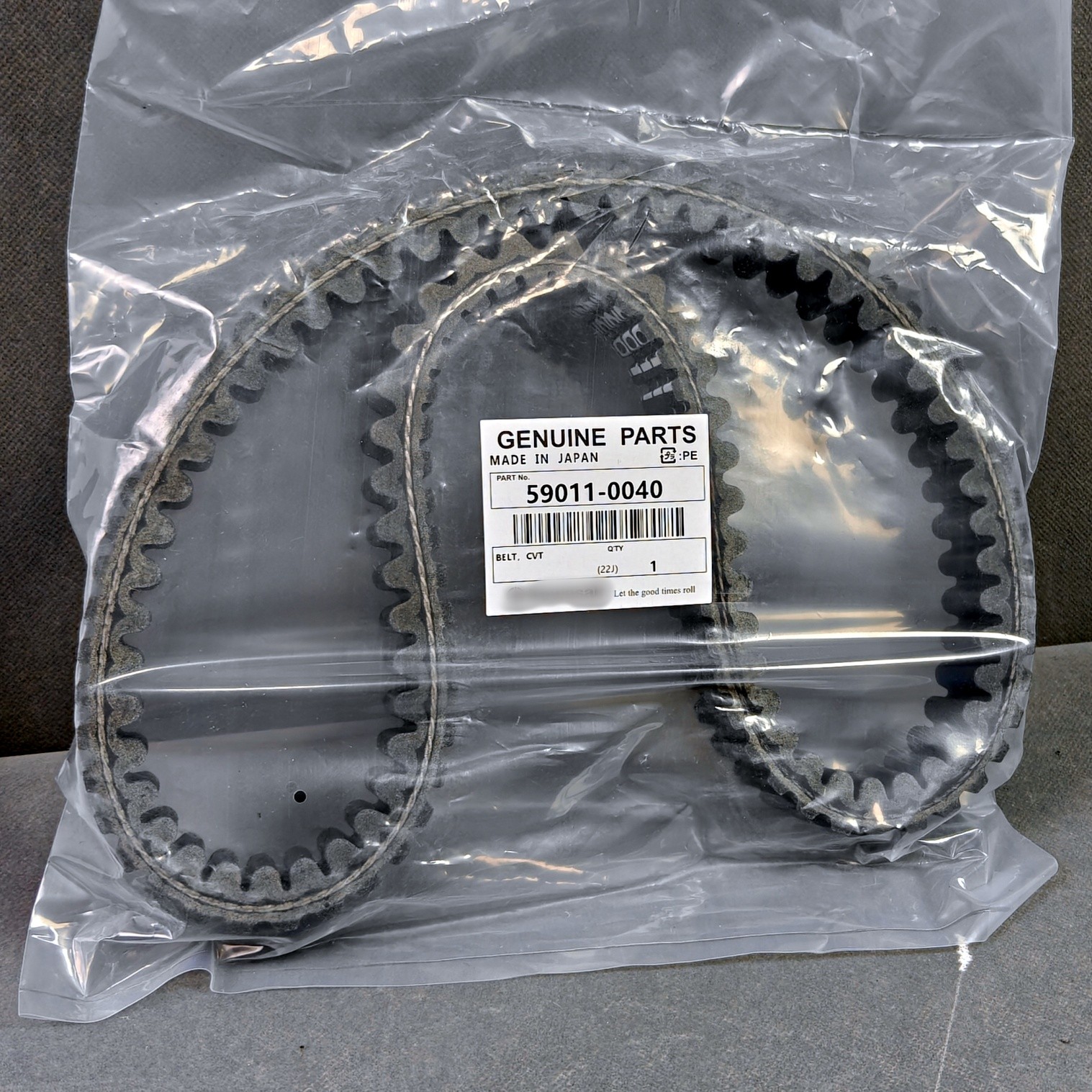 59011‑0040 CVT Drive Belt Aramid Cord For Kawasaki KAF950 KRF800 Teryx NEW