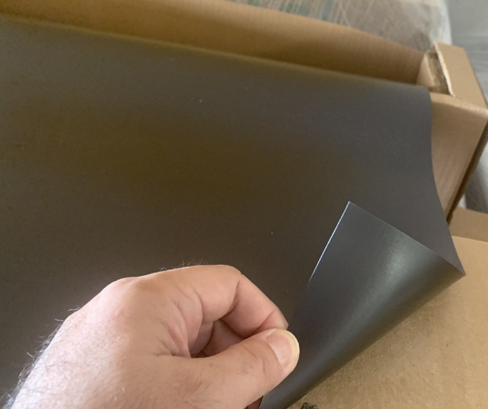 1 BLANK MAGNETIC SHEET - BEST CAR MAGNET ROLL 12\