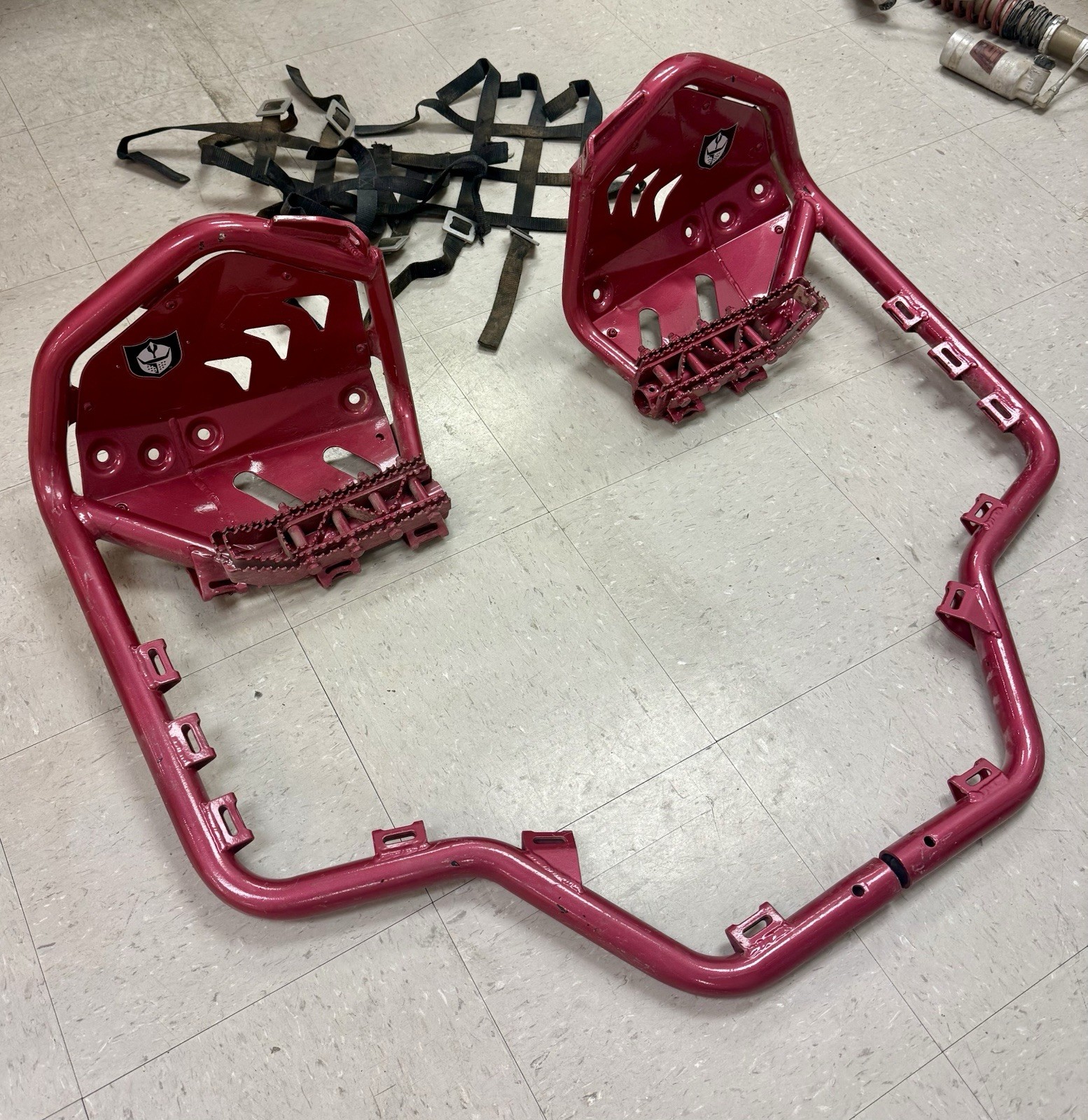 LTR450 Nerf Bars Pro Armor(Missing Some Hardware) May Fit Other Models(Good) LTR450 Nerf Bars Pro Armor(Missing Some Hardware) May Fit Other Models(Good)