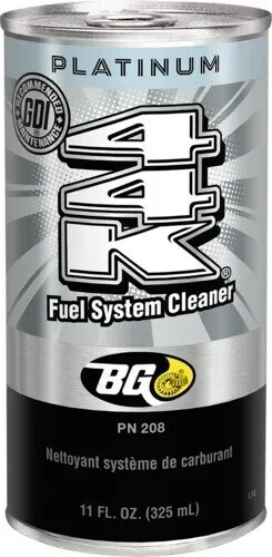 BG 44K PLATINUM New Fuel System Cleaner Additive 11oz. Can PN 208 