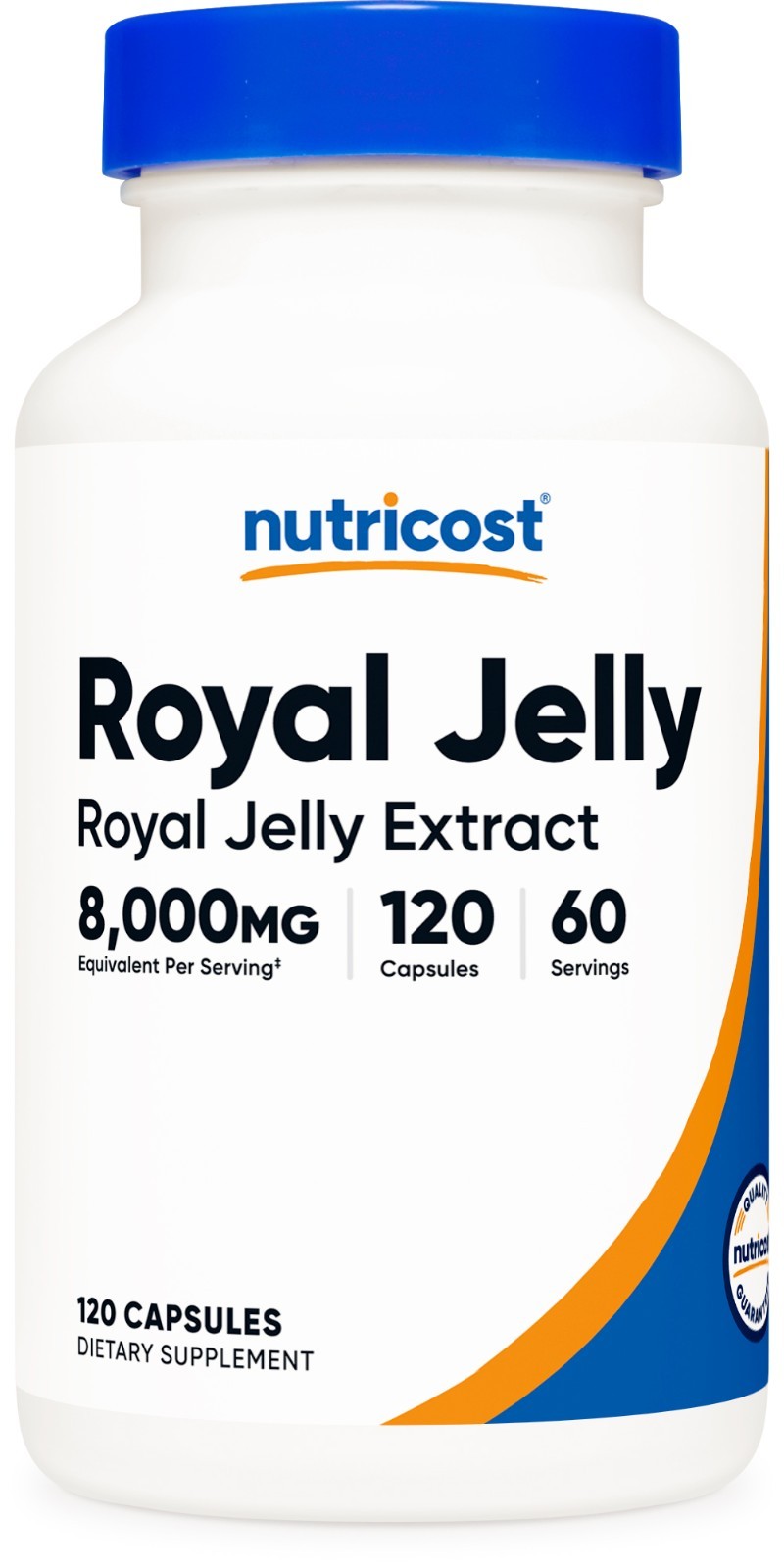 Nutricost Royal Jelly (8,000mg Equivalent) 120 Capsules - Royal Jelly Extract