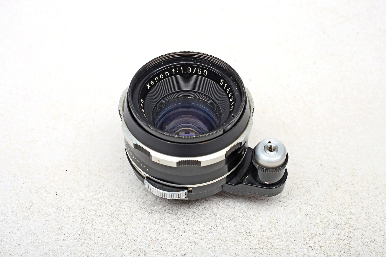 Schneider Xenon 50mm f1.9 Black/Zebra 50/1.9 Topcon+Exakta Fast lens++NICE++Read