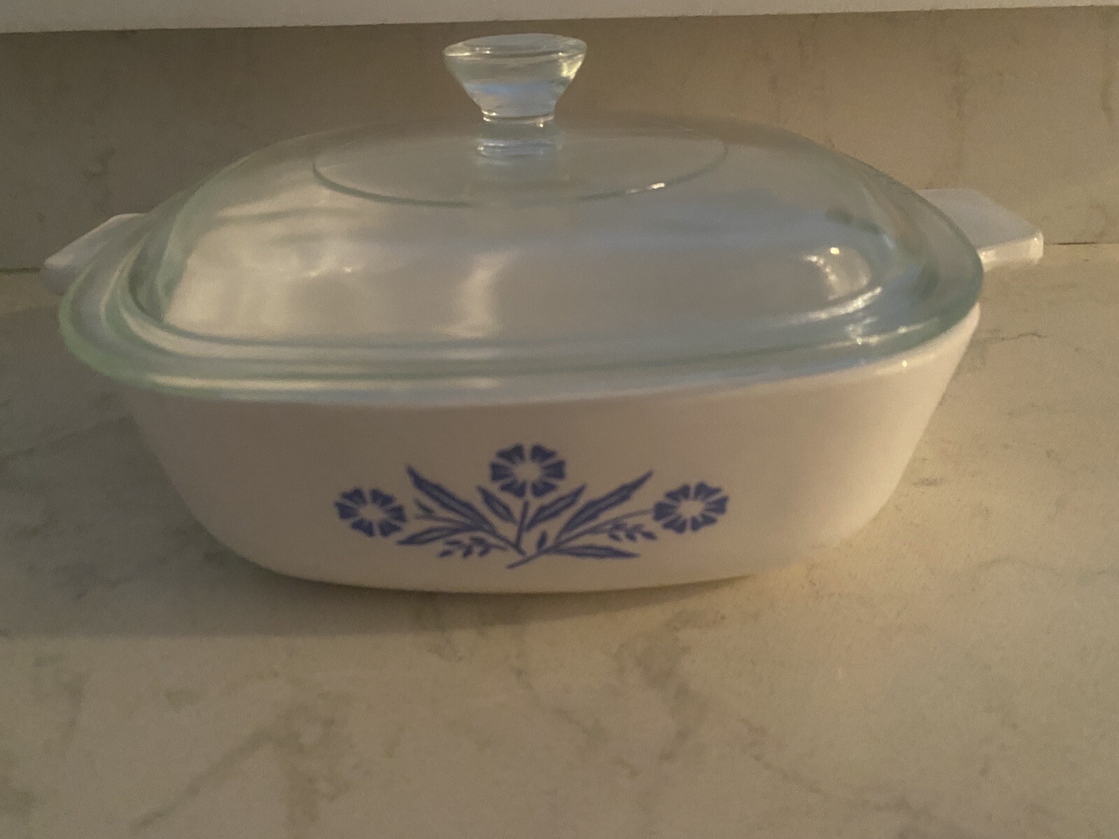 Corningware 1 Qt Blue Cornflower Casserole Dish Early 1960’s Blue Stamp W/lid Corningware 1 Qt Blue Cornflower Casserole Dish Early 1960’s Blue Stamp W/lid