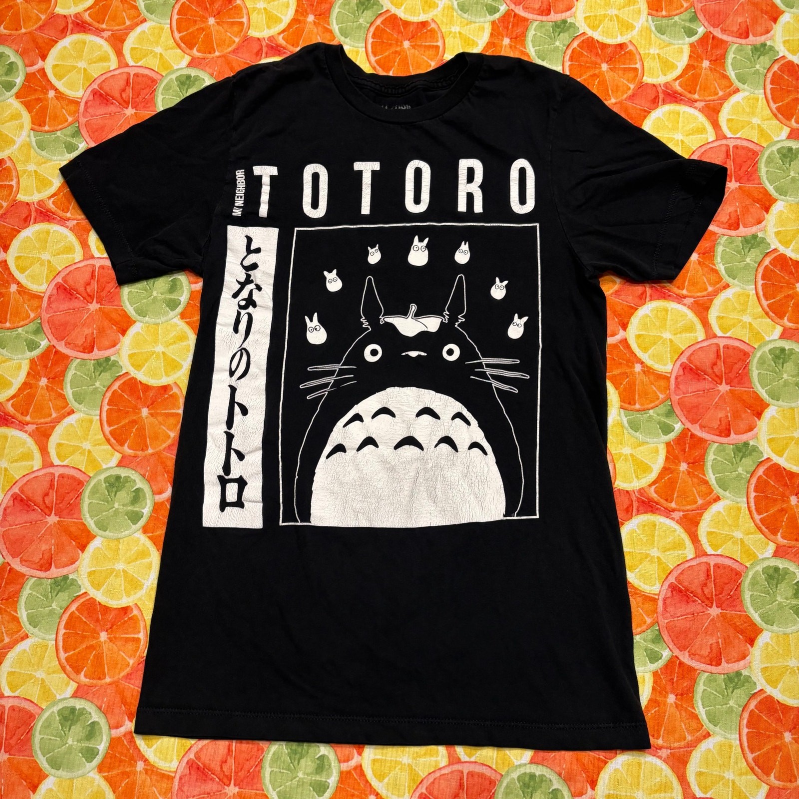 Hot Topic Bioworld My Neighbor Totoro Graphic Tee S Hot Topic Bioworld My Neighbor Totoro Graphic Tee S