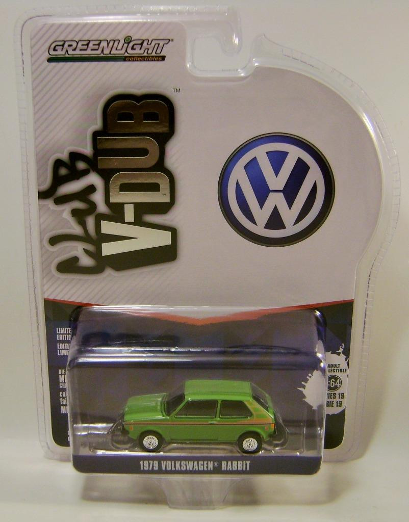 1979 '79 VW VOLKSWAGEN RABBIT V-DUB R19 GREENLIGHT DIECAST 2024