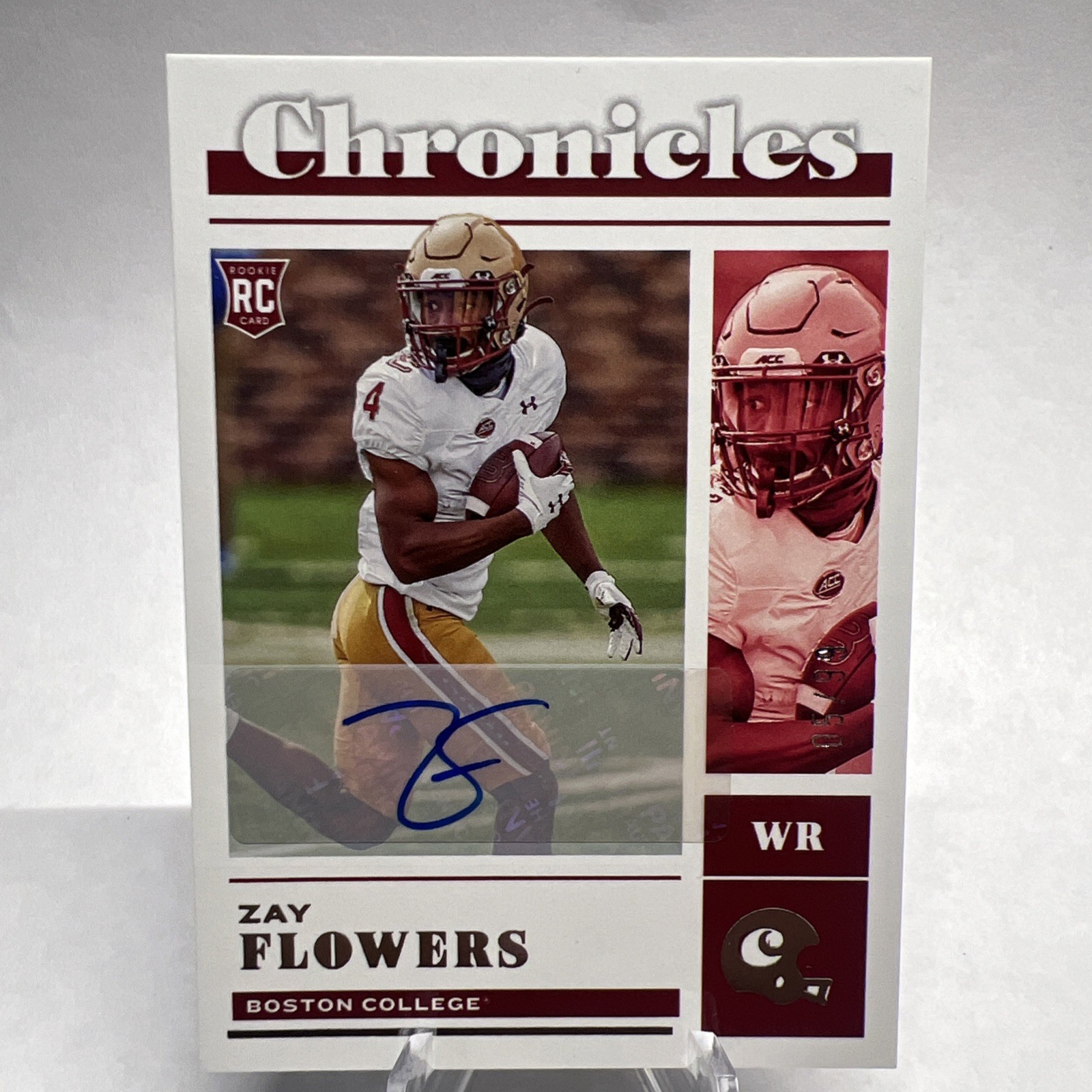 2023 Panini Chronicles Draft Picks - Zay Flowers #18 Autographs /99 (AU, RC) 2023 Panini Chronicles Draft Picks - Zay Flowers #18 Autographs /99 (AU, RC)