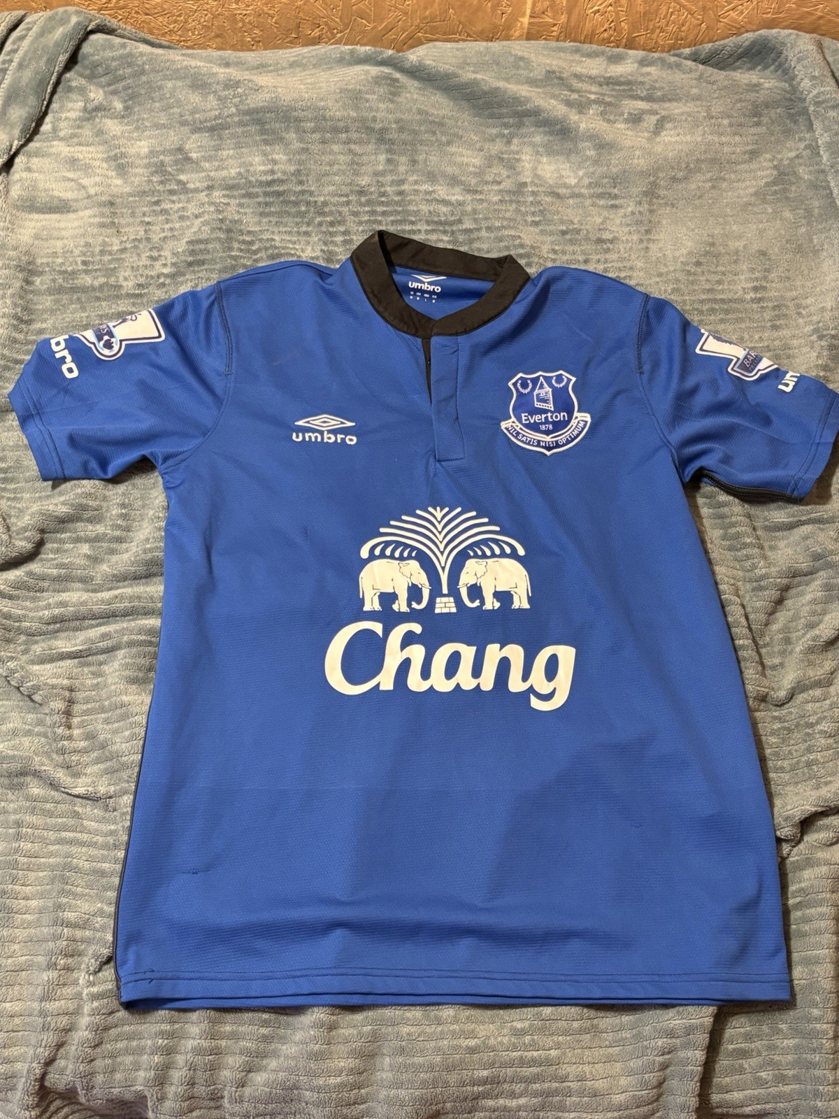 Umbro Everton Barclays Premier League Soccer Jersey Men’s M Barkley #20 Blue Umbro Everton Barclays Premier League Soccer Jersey Men’s M Barkley #20 Blue