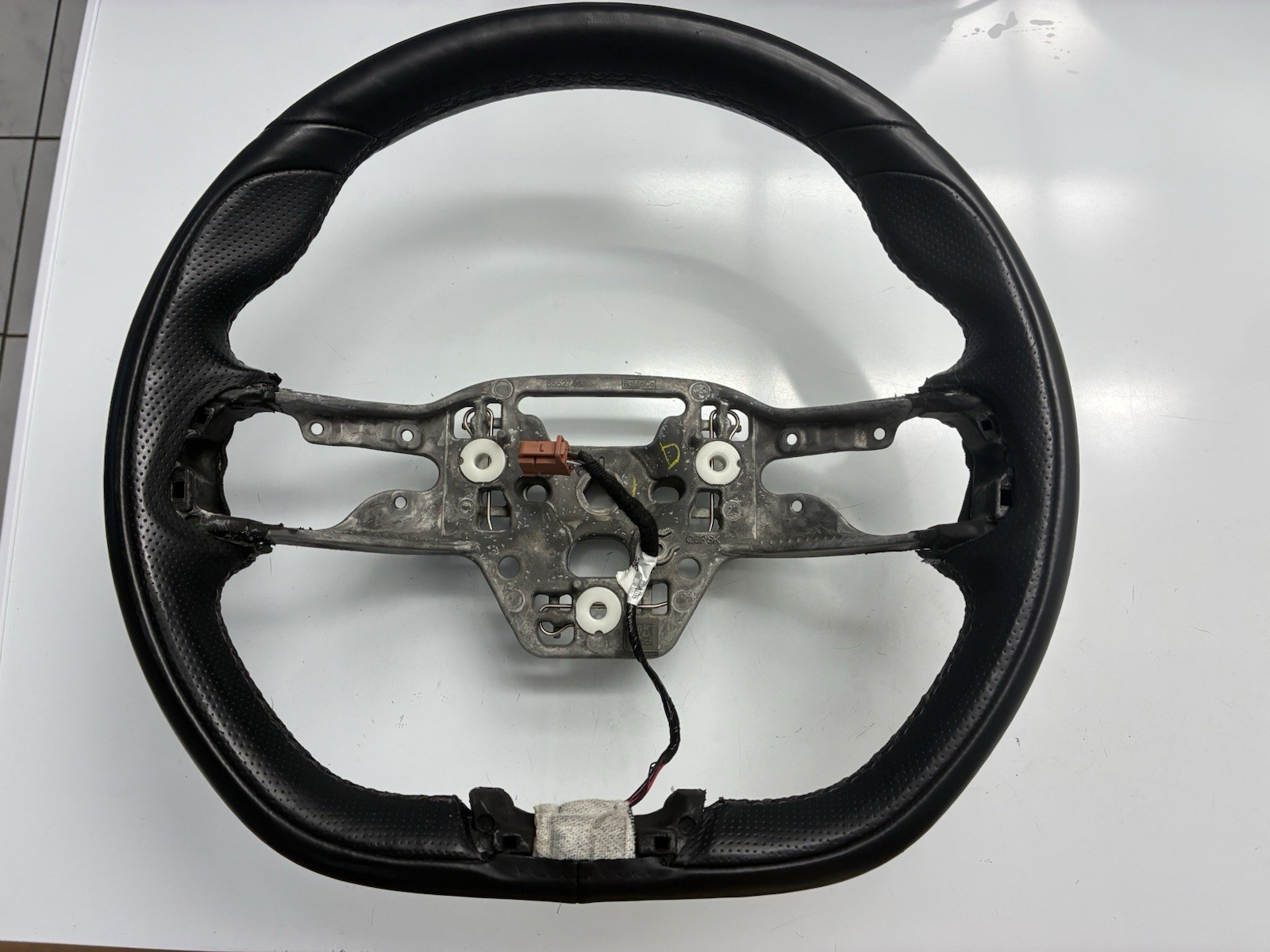 2024 - 2026 Ford Mustang GT Steering Wheel Black Leather With Heated 2024 - 2026 Ford Mustang GT Steering Wheel Black Leather With Heated