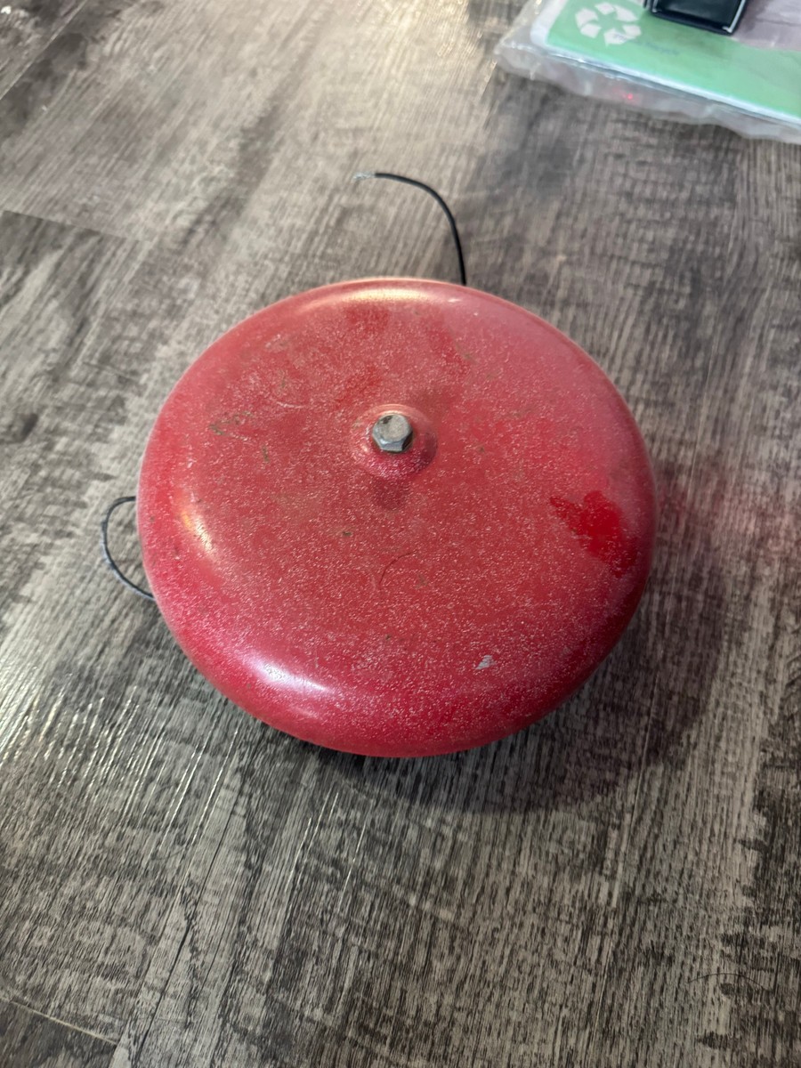 Vintage Electric Fire Alarm Bell Vintage Electric Fire Alarm Bell