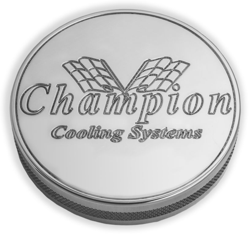 Rockin Champion Billet Radiator Cap
