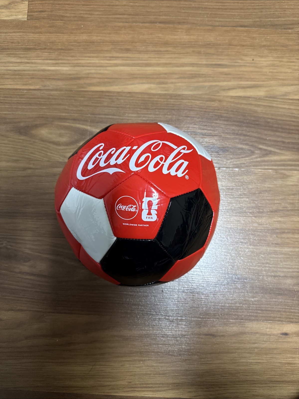 Coca-Cola FIFA World Cup 2026 Soccer Ball Red Black White Coca-Cola FIFA World Cup 2026 Soccer Ball Red Black White