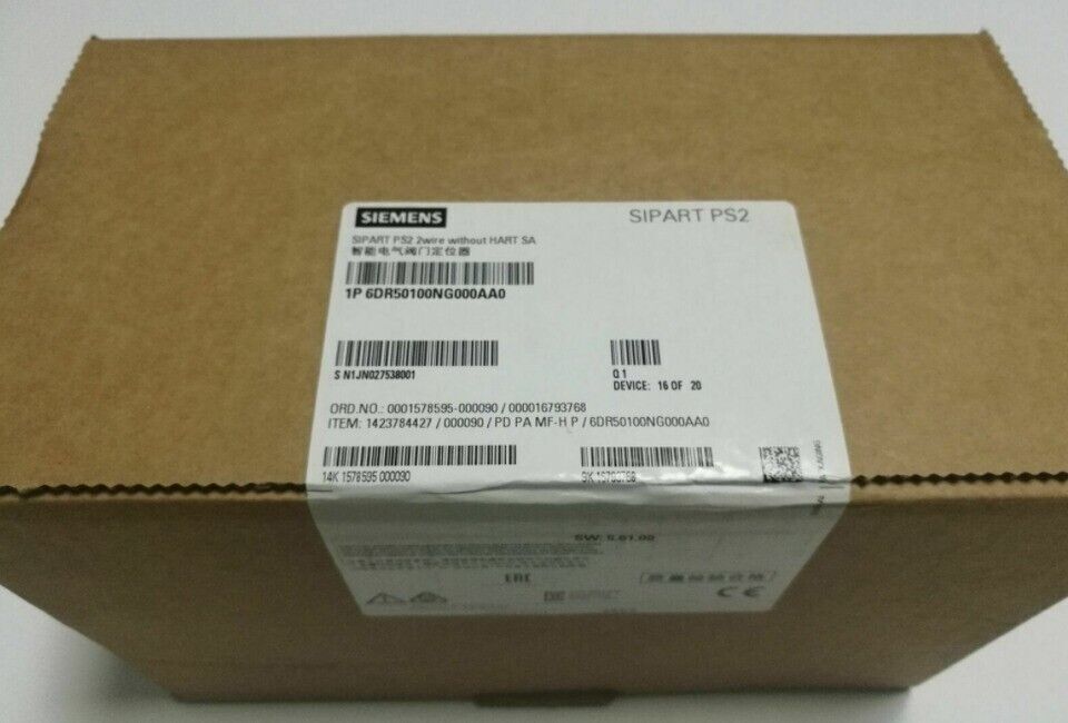 6DR5 010-0NG00-0AA0 NEW SIEMENS 6DR5010-0NG00-0AA0 SIPART PS2 Valve Positioner 6DR5 010-0NG00-0AA0 NEW SIEMENS 6DR5010-0NG00-0AA0 SIPART PS2 Valve Positioner