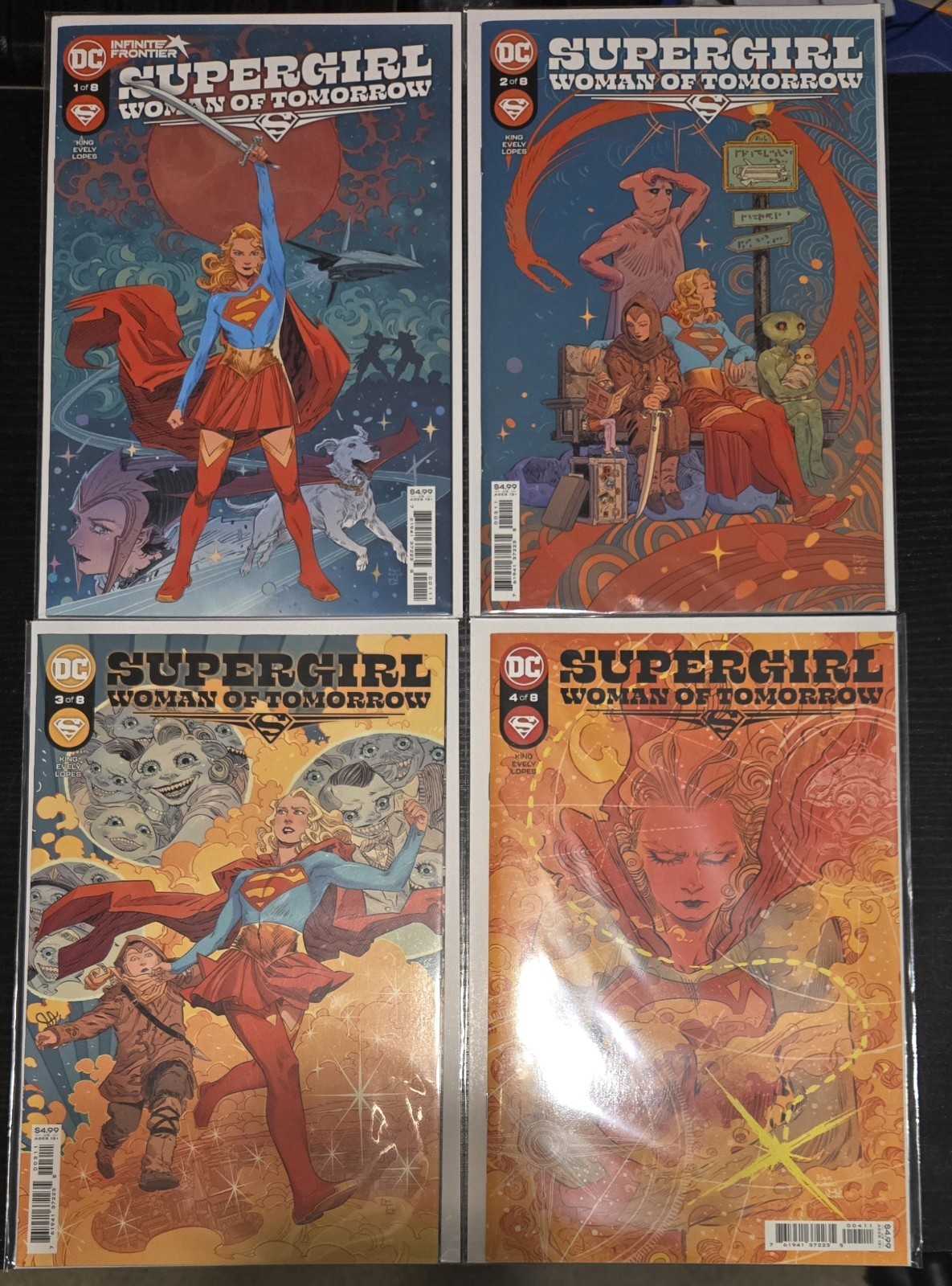 DC Supergirl Woman of Tomorrow #1-8 Complete Set 2021 Mint/Near Mint ,1st Print DC Supergirl Woman of Tomorrow #1-8 Complete Set 2021 Mint/Near Mint ,1st Print