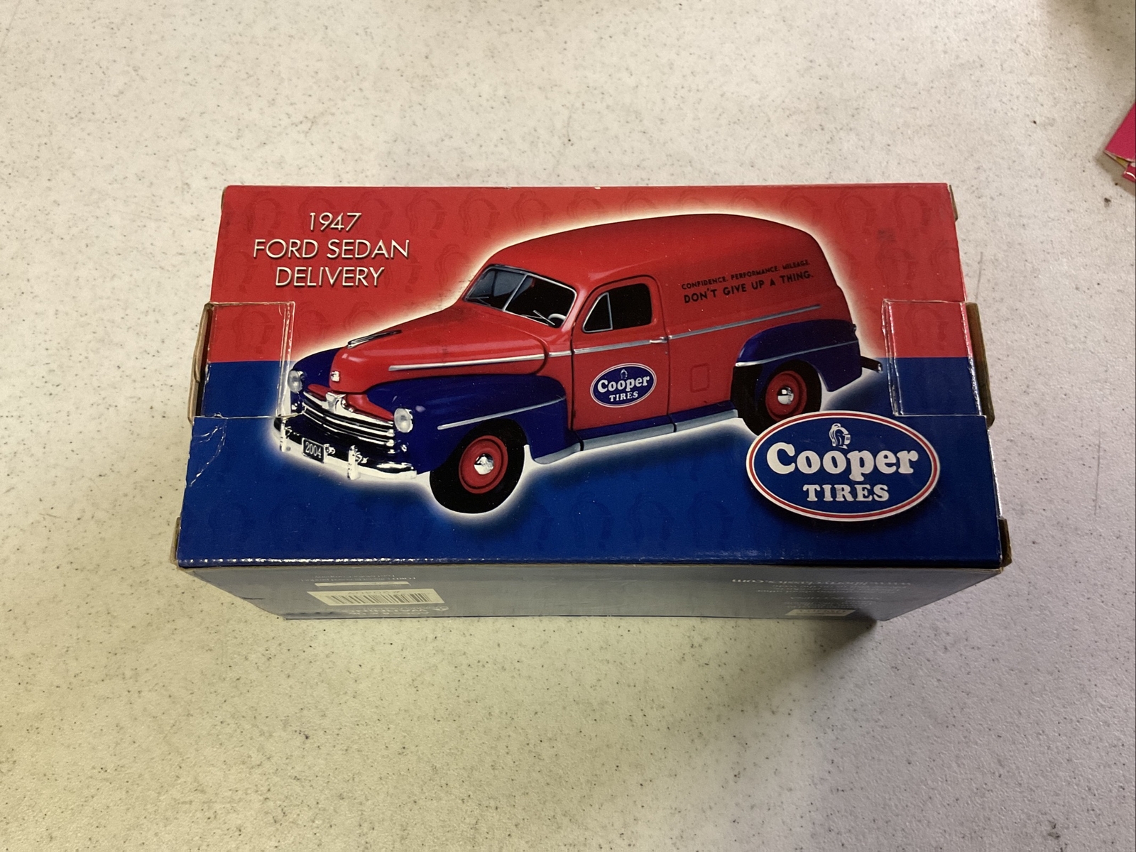 Cooper Tires 1947 Ford Sedan Delivery Coin Bank- 1/25 scale by Liberty Classics