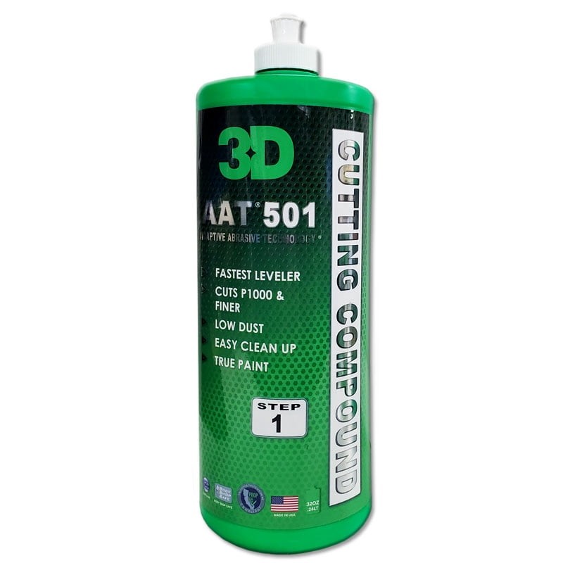 3d Car Care 3DD-501OZ32 Aat Cutting Compound 1 Quart