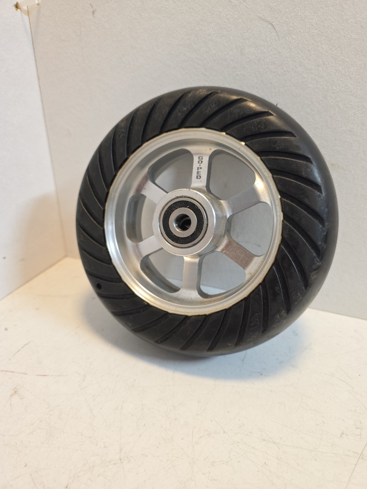 New NOS Go-Ped OEM Solid Rubber Tire Rim 6\