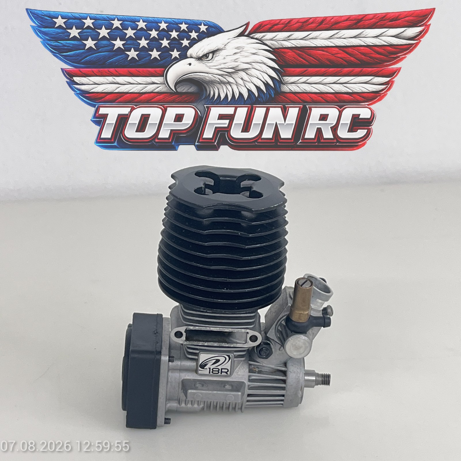 Duratrax Force .18R Side Exhaust Nitro Engine jm
