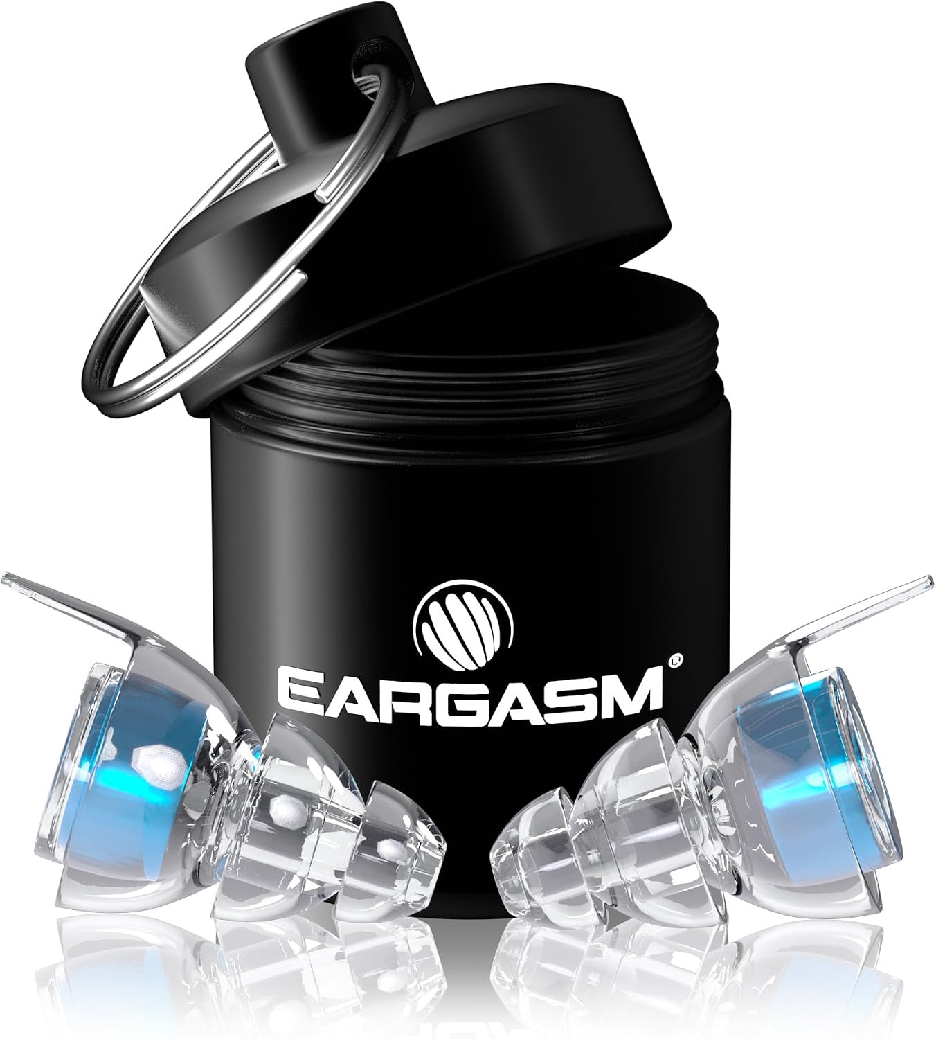 Eargasm High Fidelity Blue Earplugs for Concerts and Noise Protection