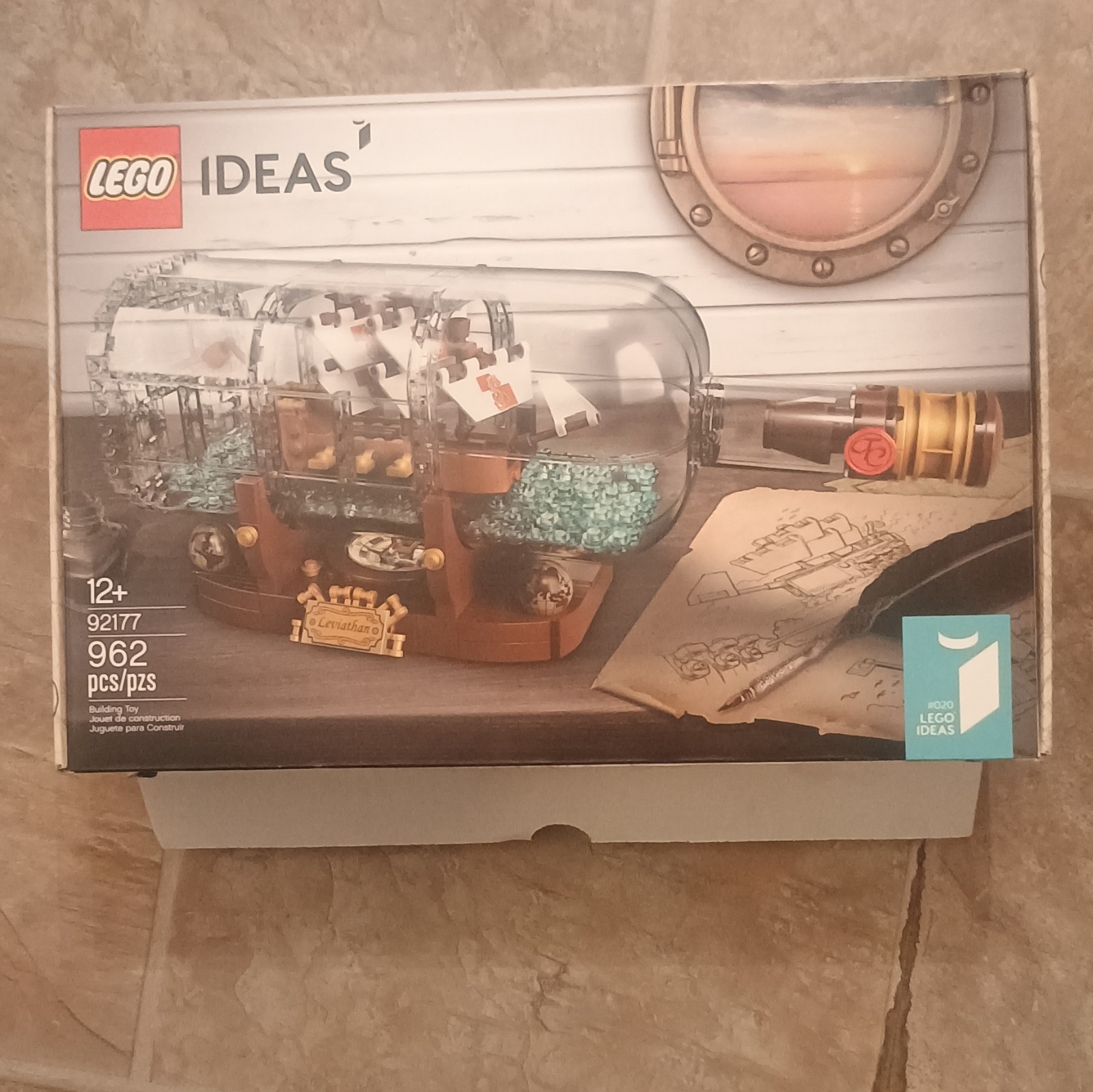 LEGO Ideas:  92177 - Ship in a Bottle - NEW