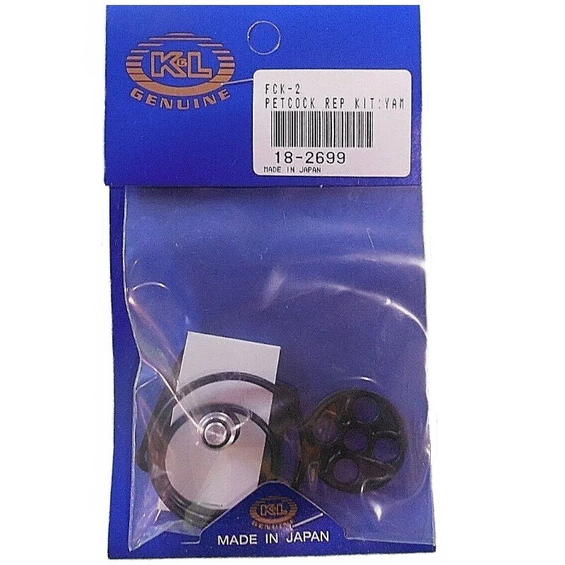 K&L FUEL PETCOCK REBUILD REPAIR KIT YAMAHA XJ700 XN/XNC/XS/XSC 1985-1986 K&L FUEL PETCOCK REBUILD REPAIR KIT YAMAHA XJ700 XN/XNC/XS/XSC 1985-1986