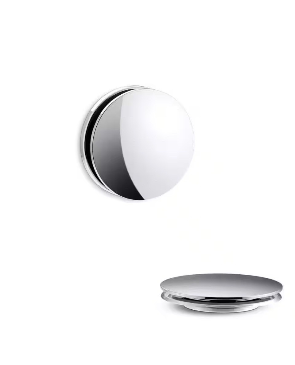 Kohler PureFlo Cable Bath Drain Trim for Bathtub Polished Chrome T37395-CP