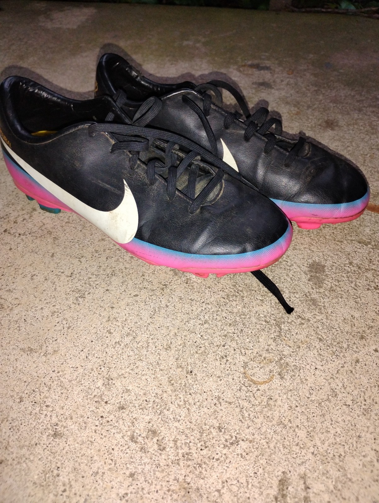 nike mercurial superfly cr7 black