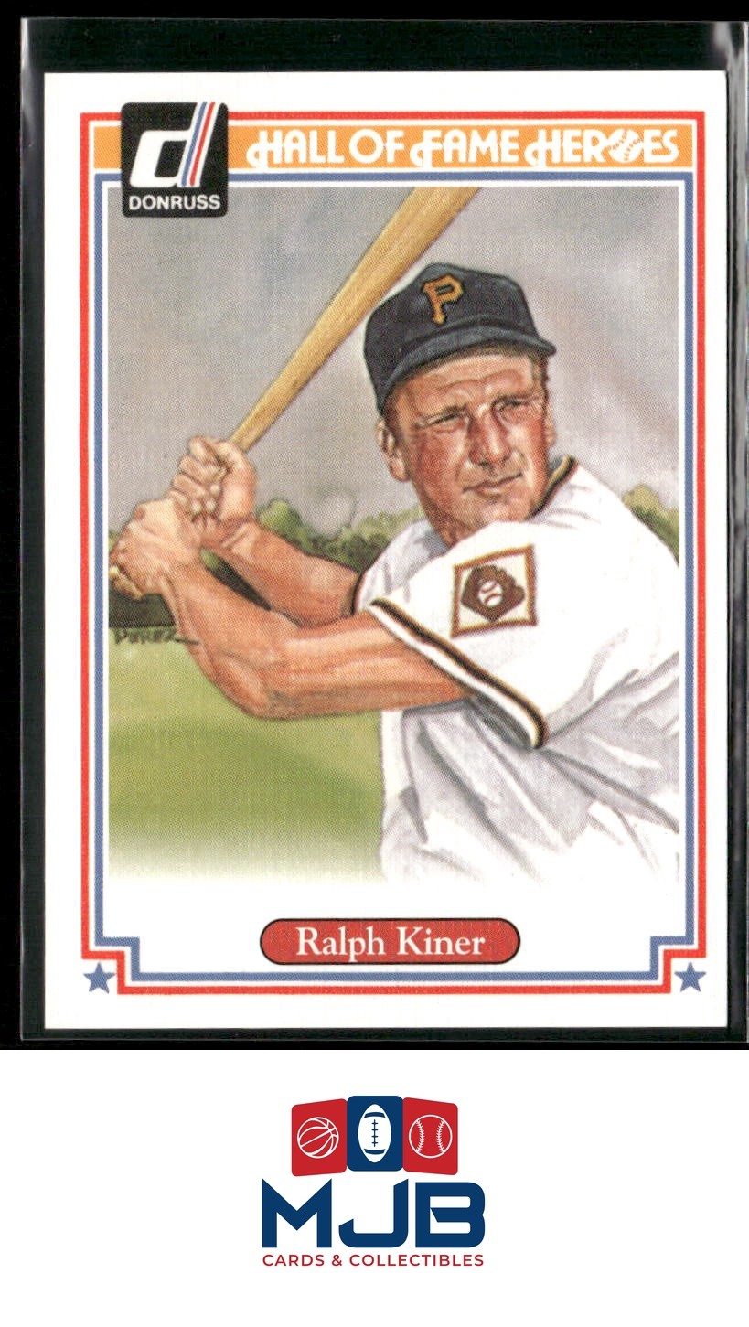 2004 Donruss Diamond Kings Ralph Kiner Hall of Fame Heroes #/1000 #23 2004 Donruss Diamond Kings Ralph Kiner Hall of Fame Heroes #/1000 #23