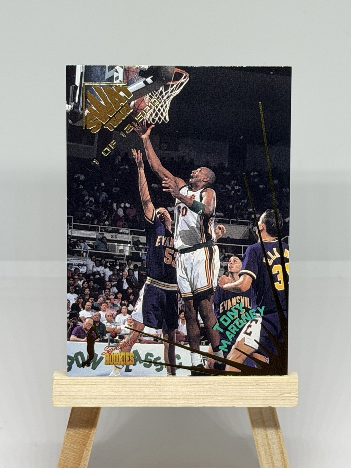 1995 Signature Rookies Draft Day Swat Team Tony Maroney #ST1 Hawaii 1995 Signature Rookies Draft Day Swat Team Tony Maroney #ST1 Hawaii