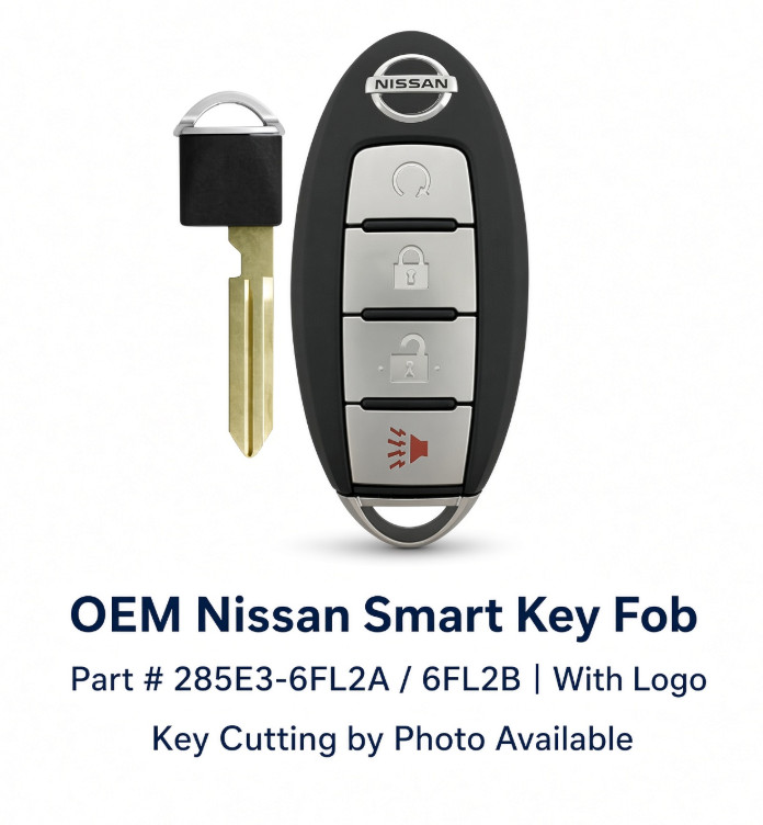 OEM 2017-2019 Nissan Rogue Smart Key 6FL2A / 6FL2B S180144109