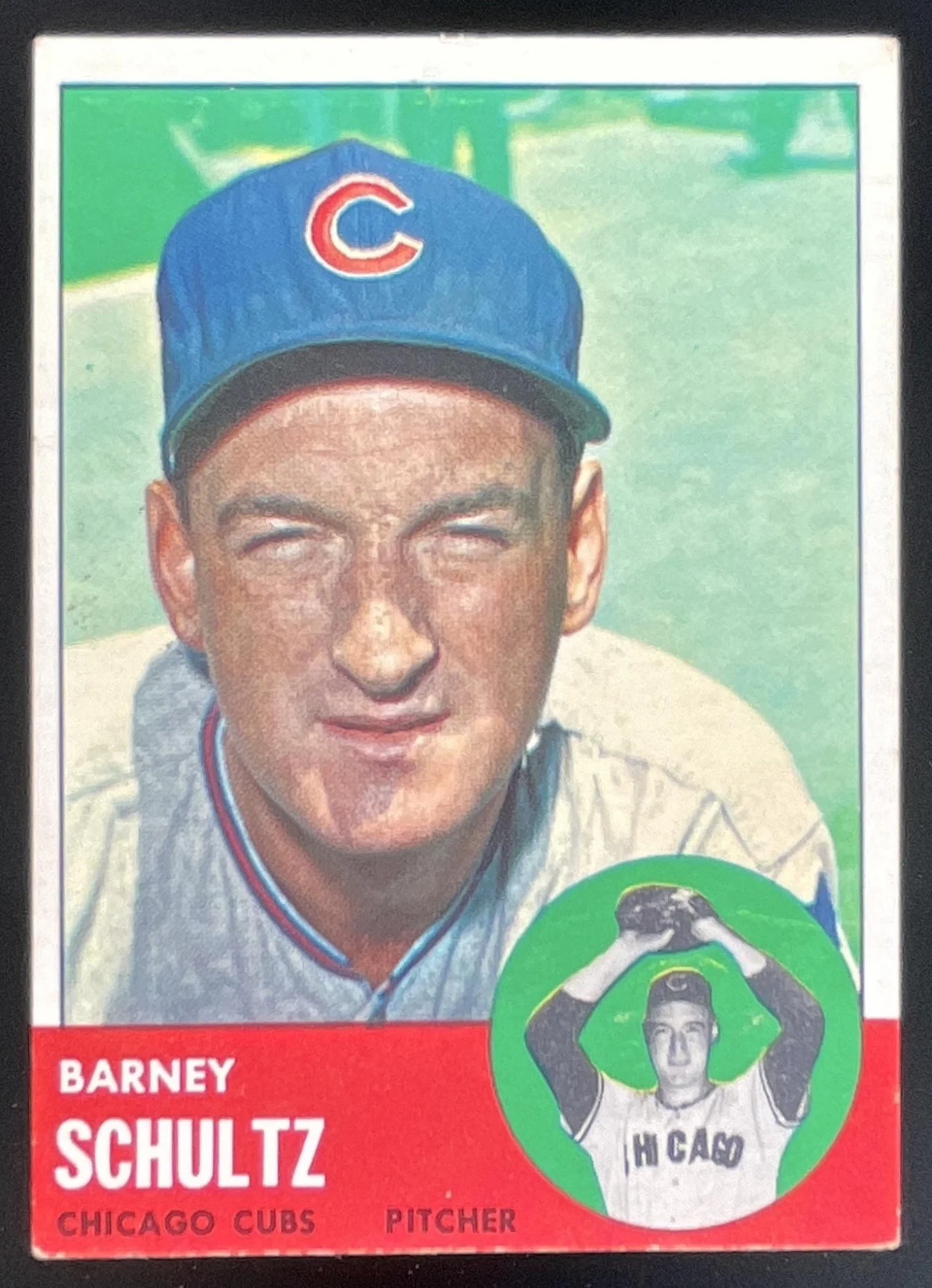 1963 Topps #452 Barney Schultz 1963 Topps #452 Barney Schultz