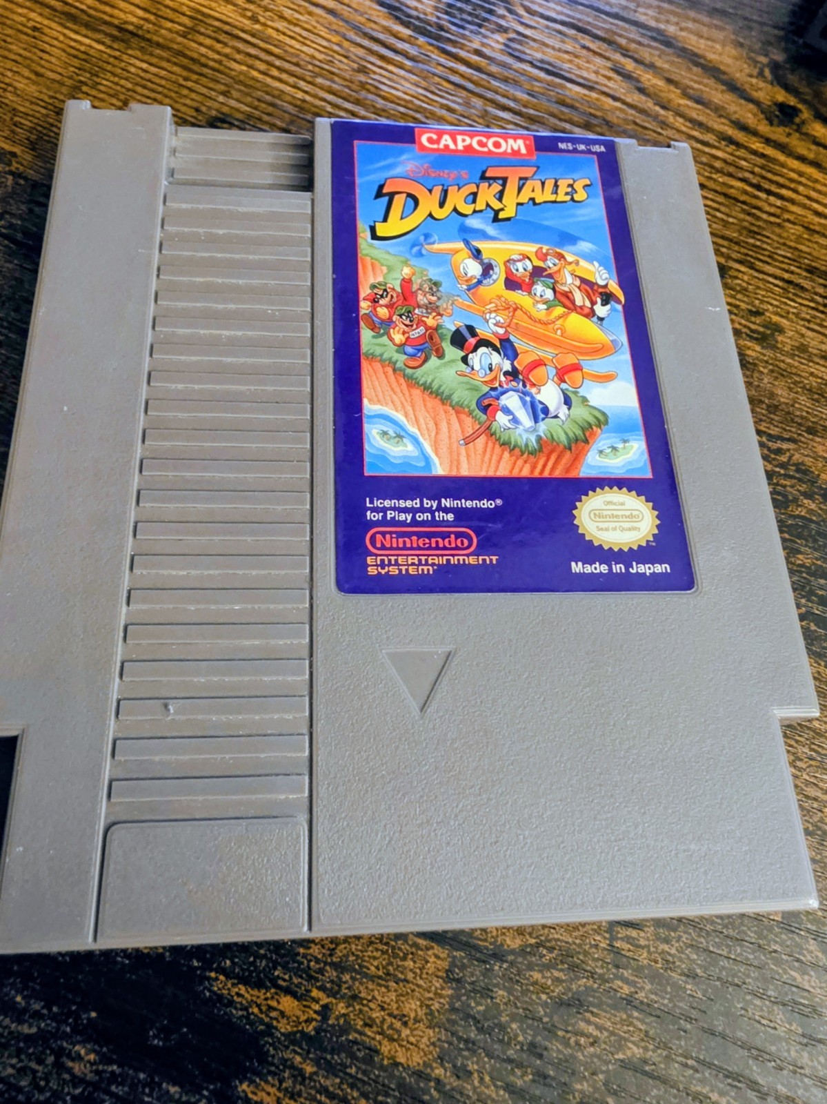 Ducktales Nintendo NES Authentic Tested And Working EXCELLENT Game.
