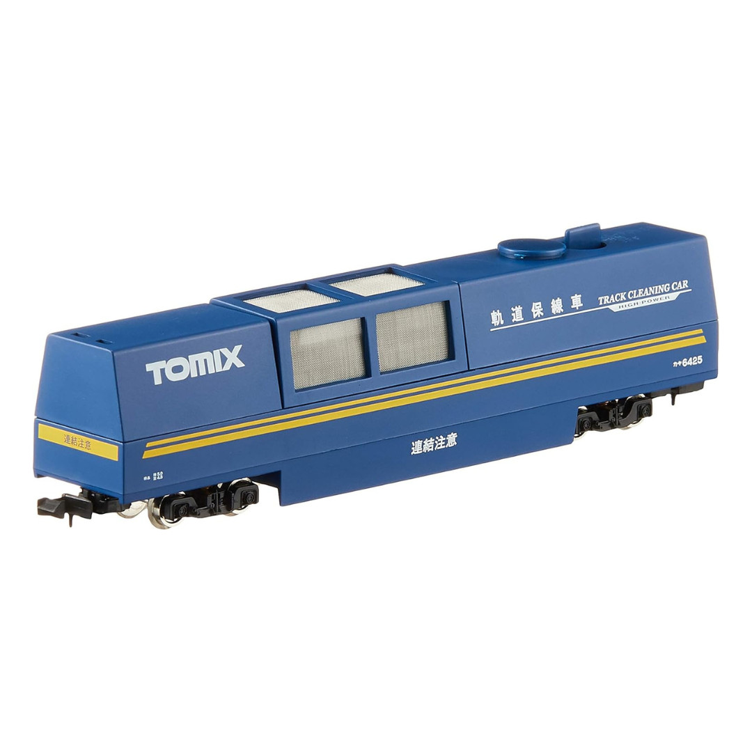 Tomytec Tomix N Gauge Multi-Rail Cleaning Car Blue 6425 Model Train Supplies New