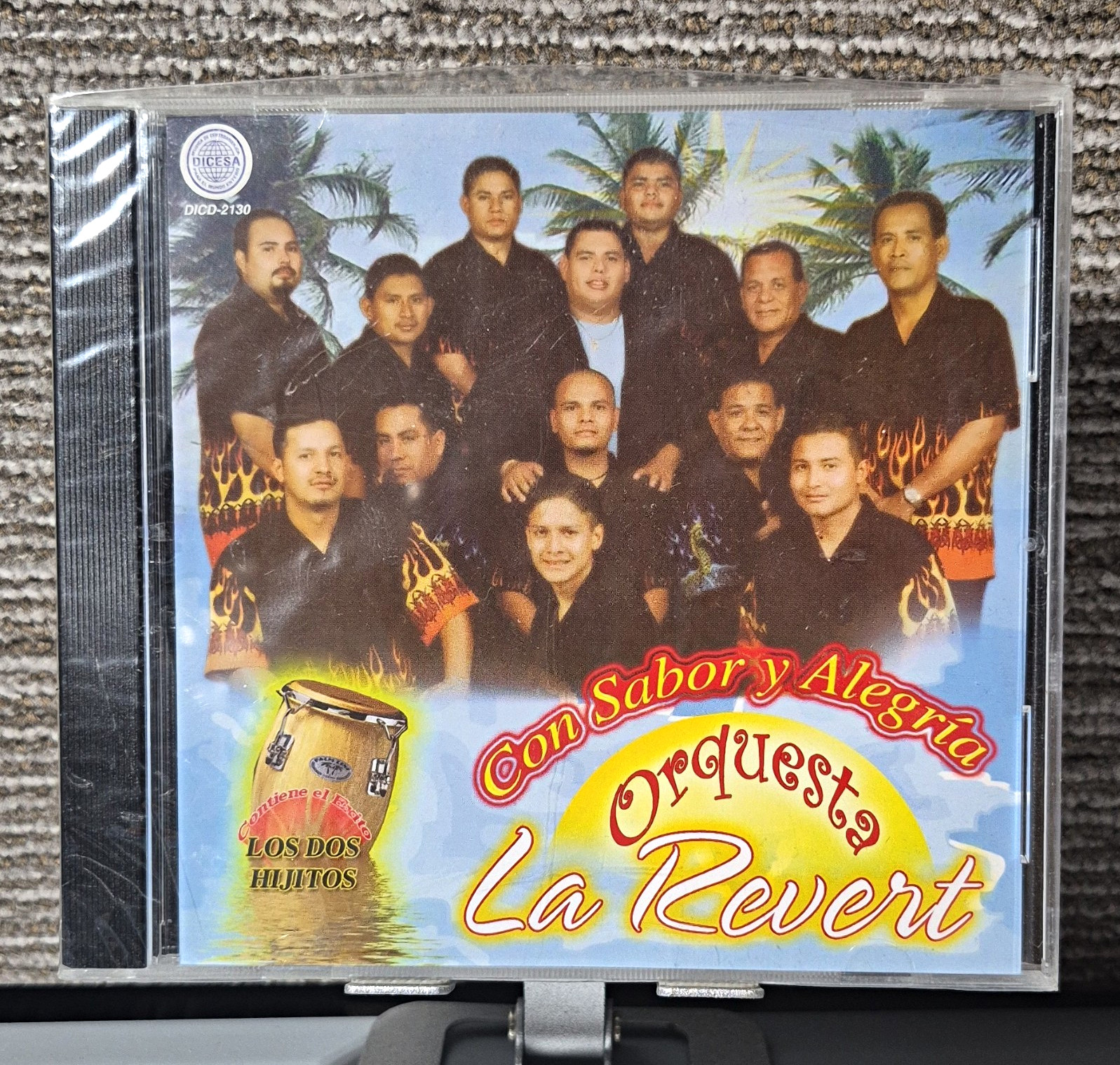 Orquesta La Revert Con Sabor y Alegria CD Latin Album 2004 Dicesa DICD-2130 Orquesta La Revert Con Sabor y Alegria CD Latin Album 2004 Dicesa DICD-2130