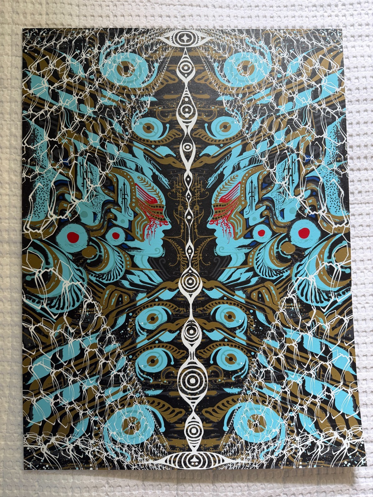 TOOL BAND Poster by Revolver Magazine Jondix limited signed/ #'d Lateralus 18x24 TOOL BAND Poster by Revolver Magazine Jondix limited signed/ #'d Lateralus 18x24