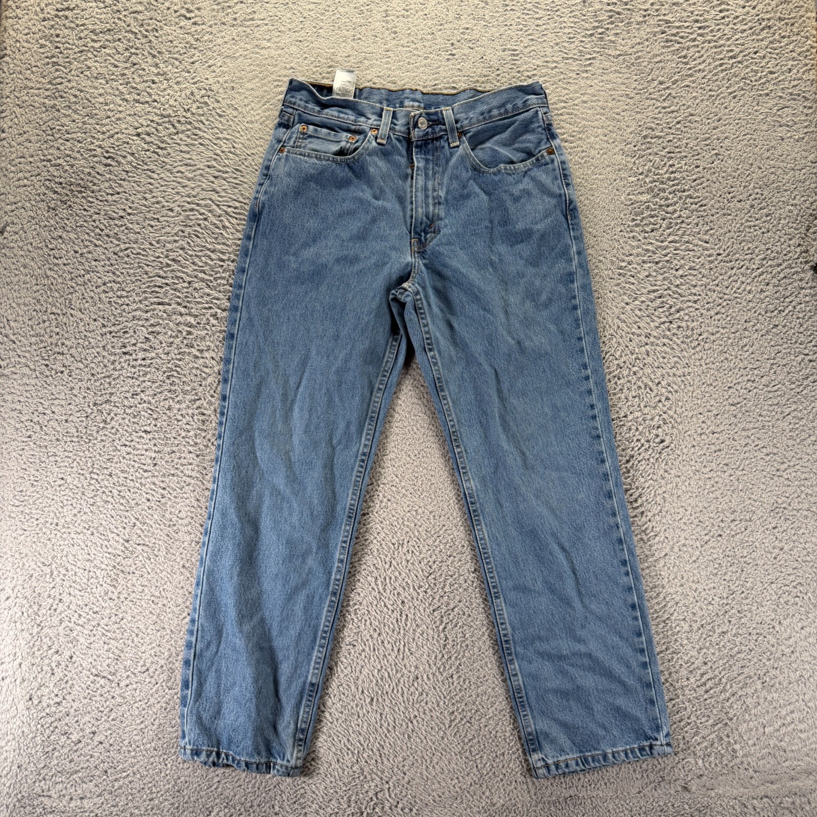 Levi\'s 550 Jeans Mens 31x30 Blue Cotton Denim Straight Leg Travel Streetwear